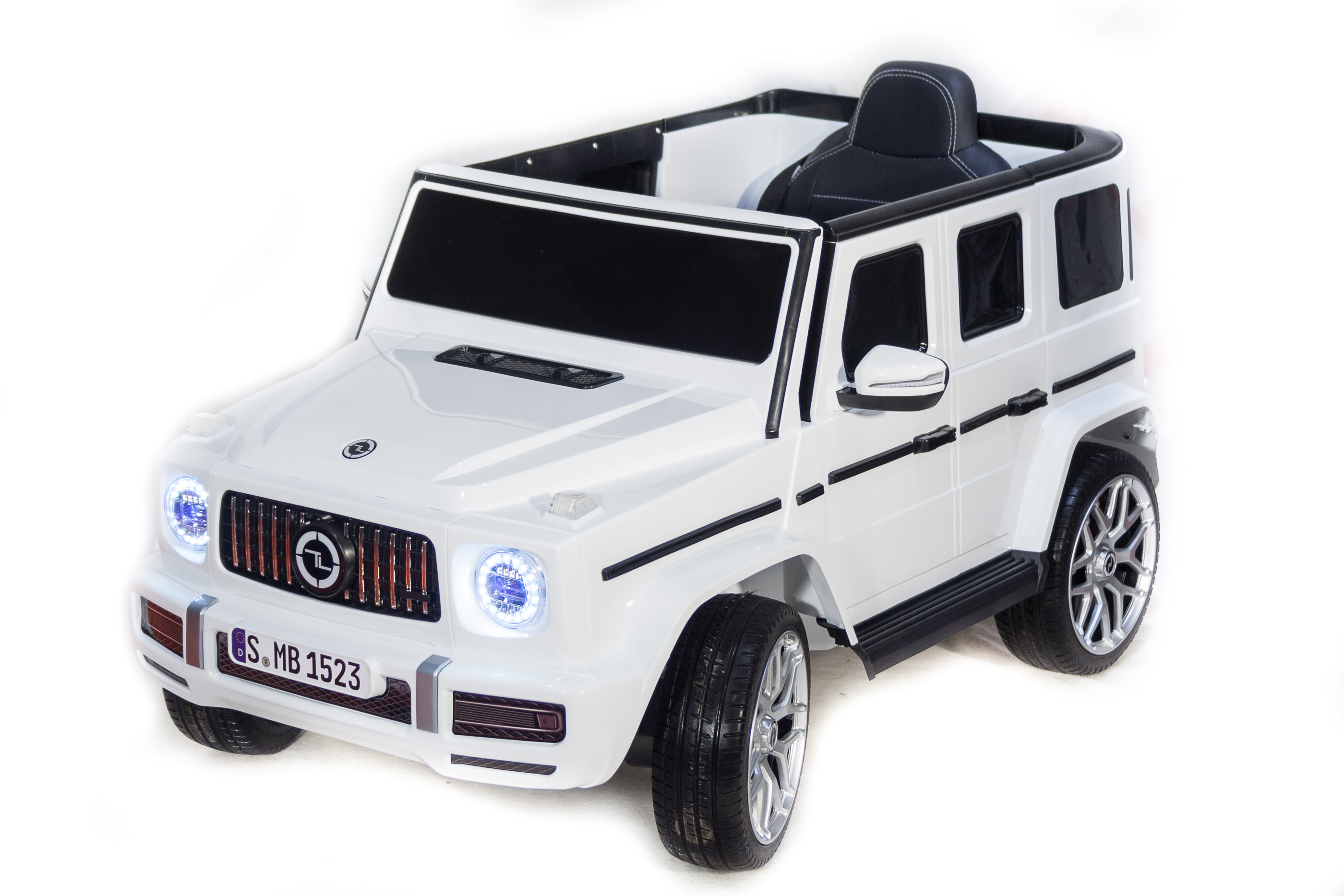 Электромобиль TOYLAND Mercedes колеса EVA, ПОЛНЫЙ ПРИВОД С пультом ДУ - фото 1