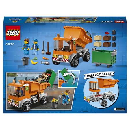 Конструктор LEGO City Great Vehicles Мусоровоз блочный