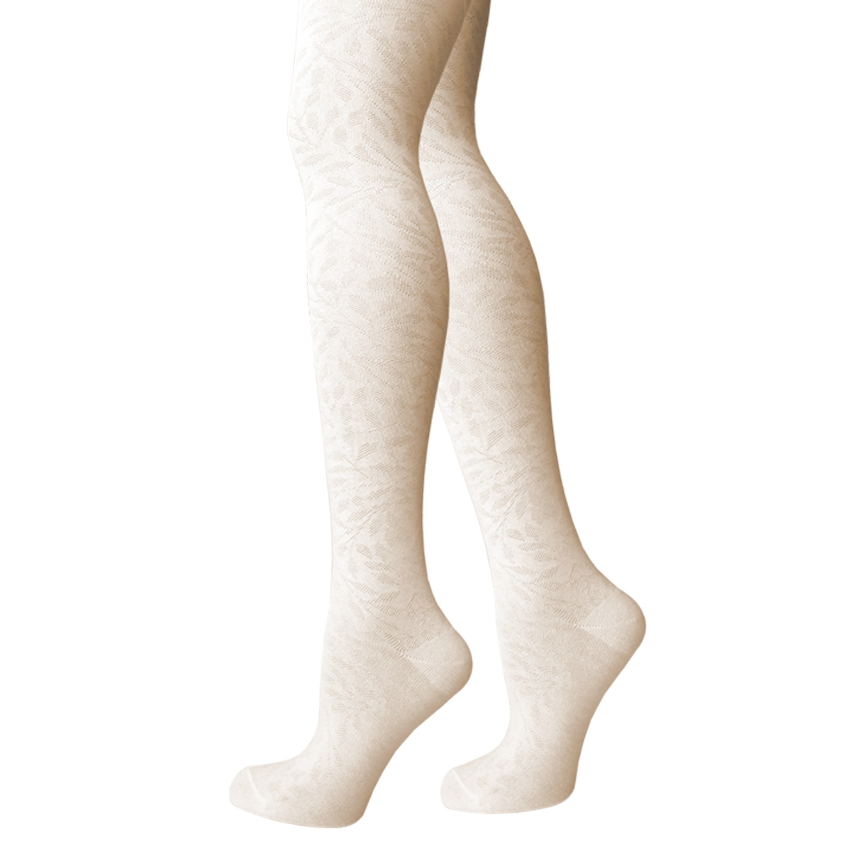 Колготки Ишимбайская чулочная фабрика WL- 754 Веточки крем 2 М - фото 1