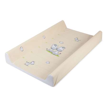 Пеленальный матрас Ceba baby на жестком основании 50х80см Ceba baby Zebra Yellow