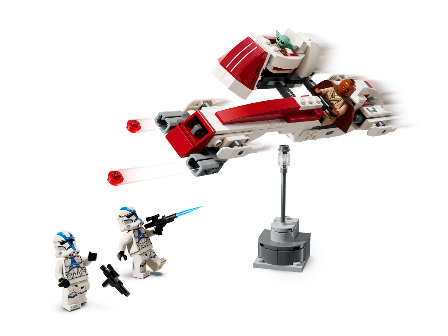 Конструктор LEGO Star Wars Побег на спидере блочный - фото 8