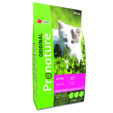 Корм для котят Pronature Original курица 2.27кг