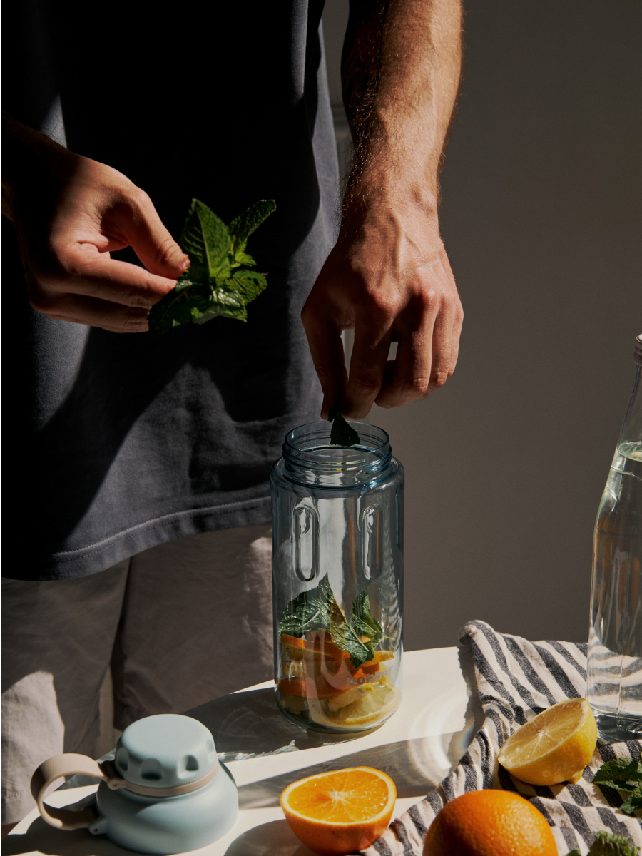 Бутылка Bobber Светло-голубой 890 мл - фото 3