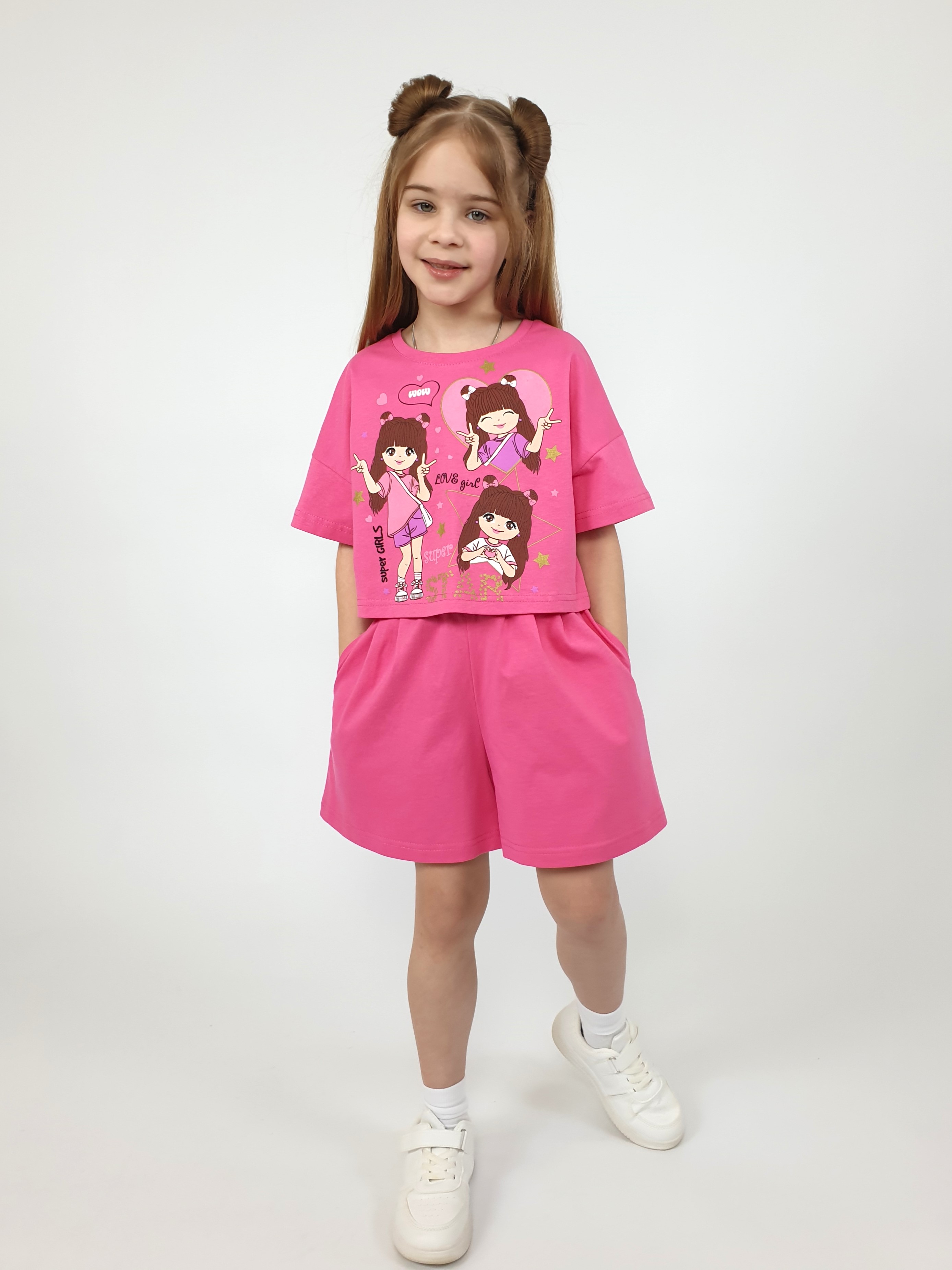 Футболка и шорты Luneva 02-159-2. - фото 1