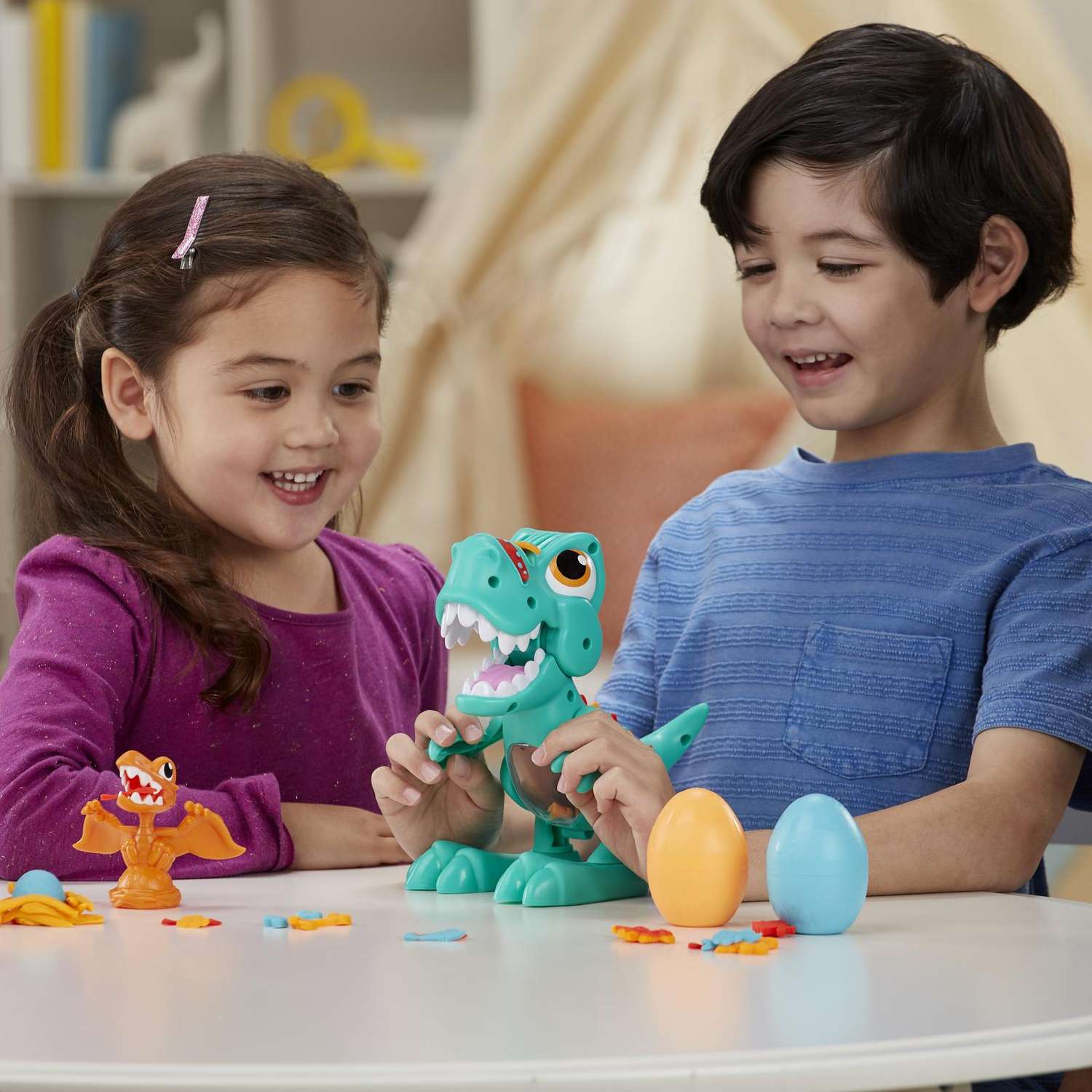 Пластилин Play-Doh Голодный динозавр - фото 15