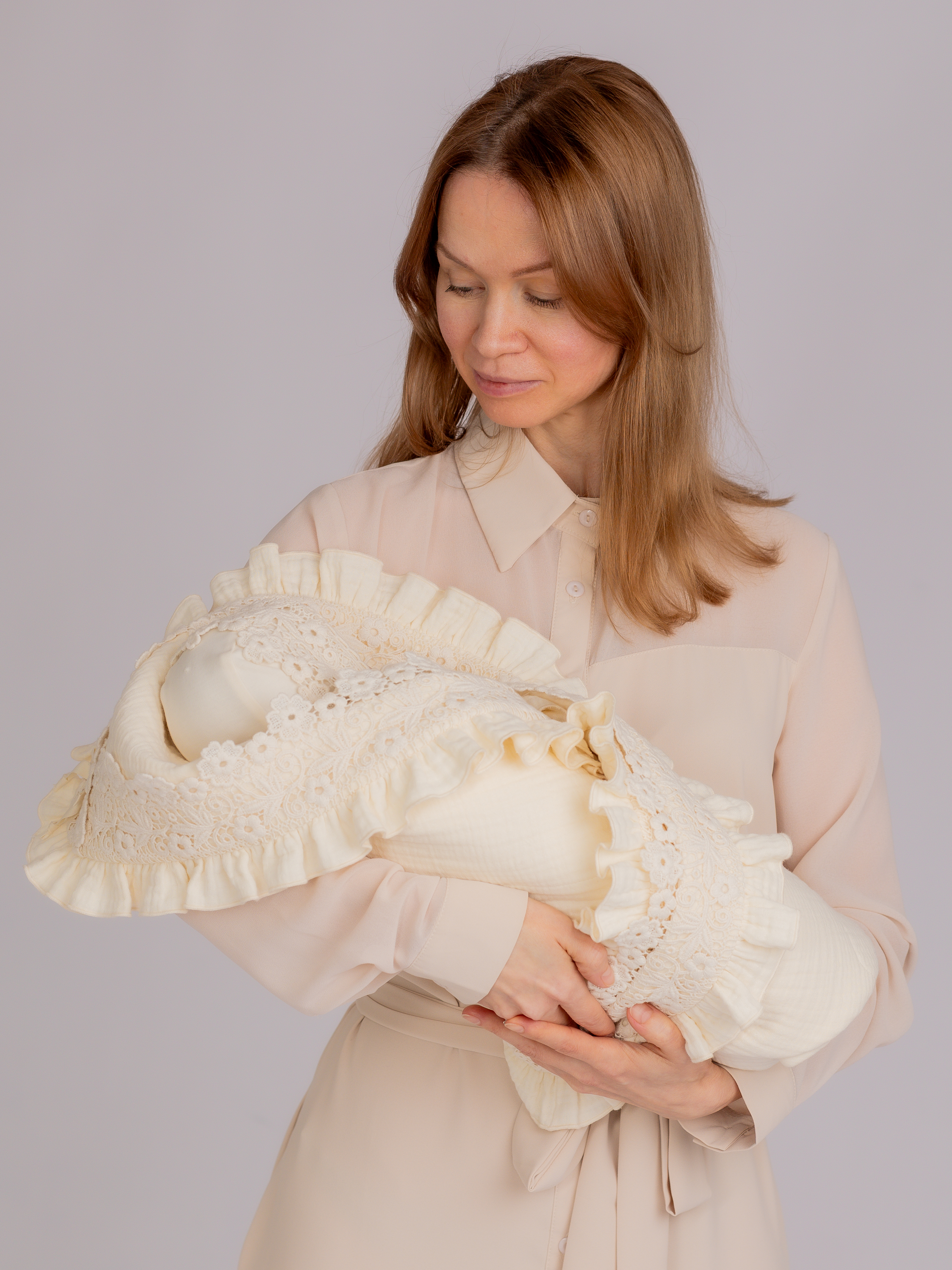 Плед НаследникЪ Выжанова плед для новорожденного 95 x 95 см хлопок - фото 7