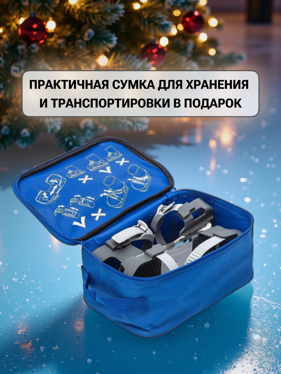 Коньки SNOWMATIC Раздвижные 28-33 - фото 8