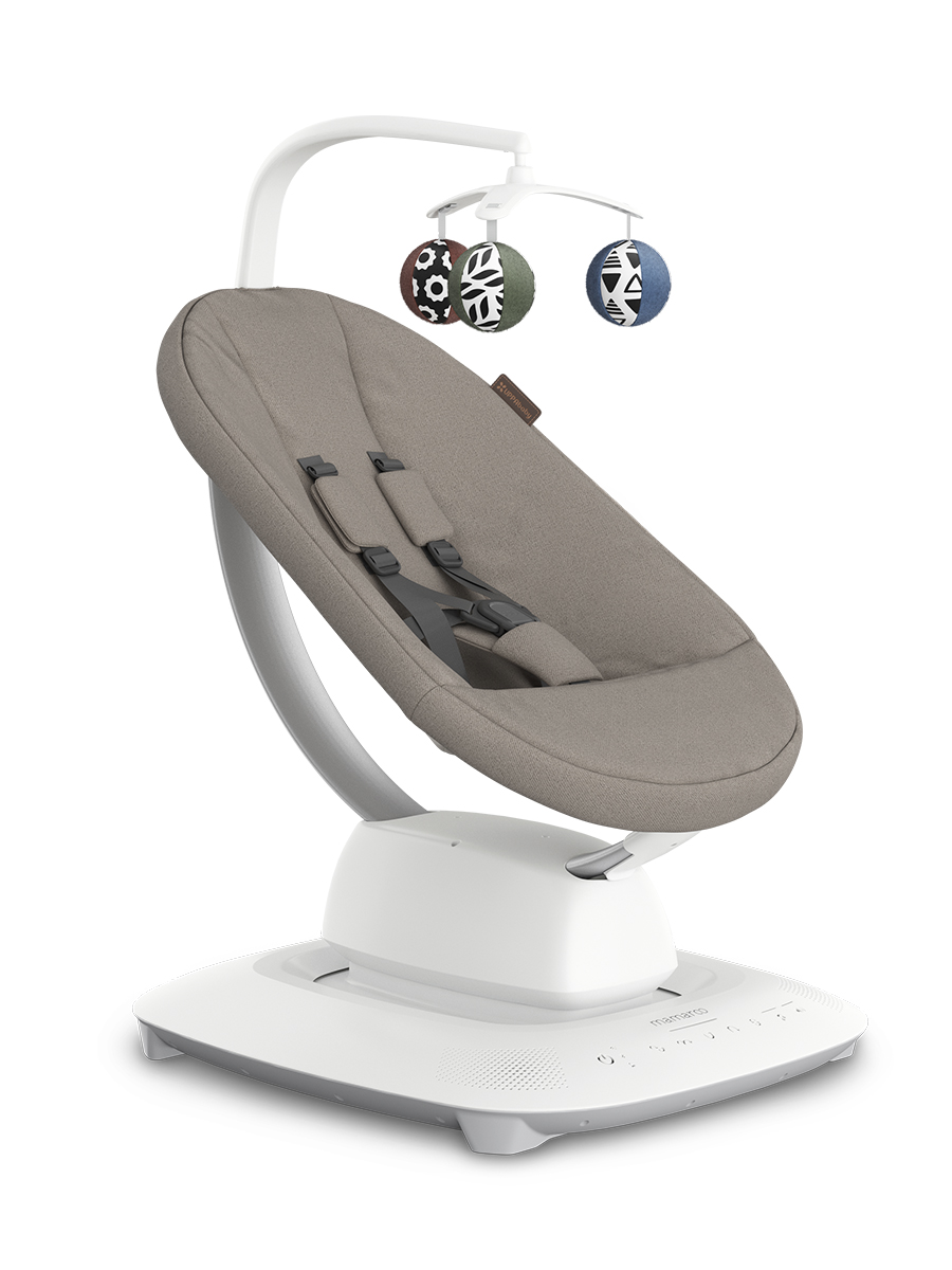 Кресло-качалка UPPAbaby Wells - Dark Taupe Melange коричневый - фото 6