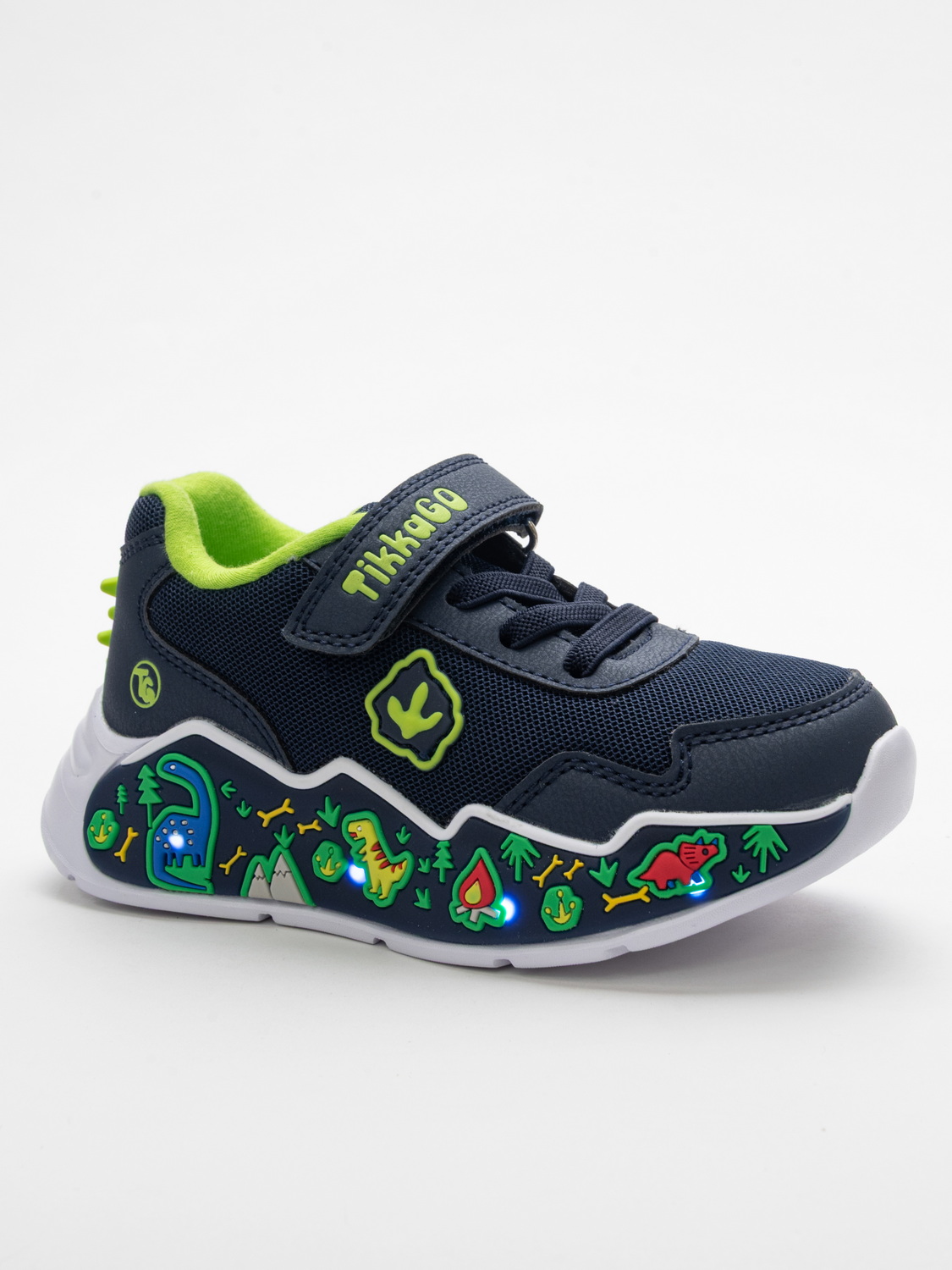 Кроссовки TikkaGo 1D10_41204_navy-green - фото 4