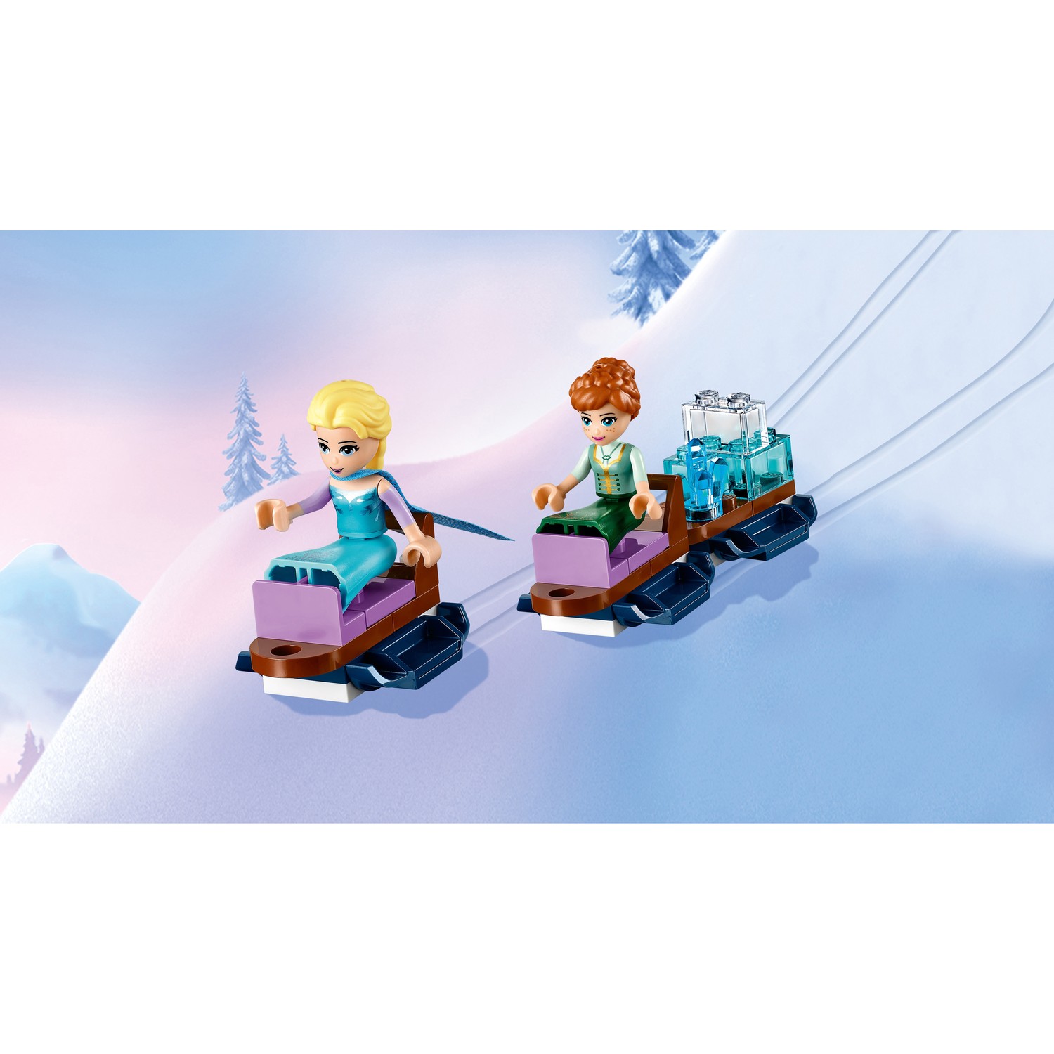 Конструктор LEGO Disney Princess Волшебный ледяной замок Эльзы 704 дет. - фото 9