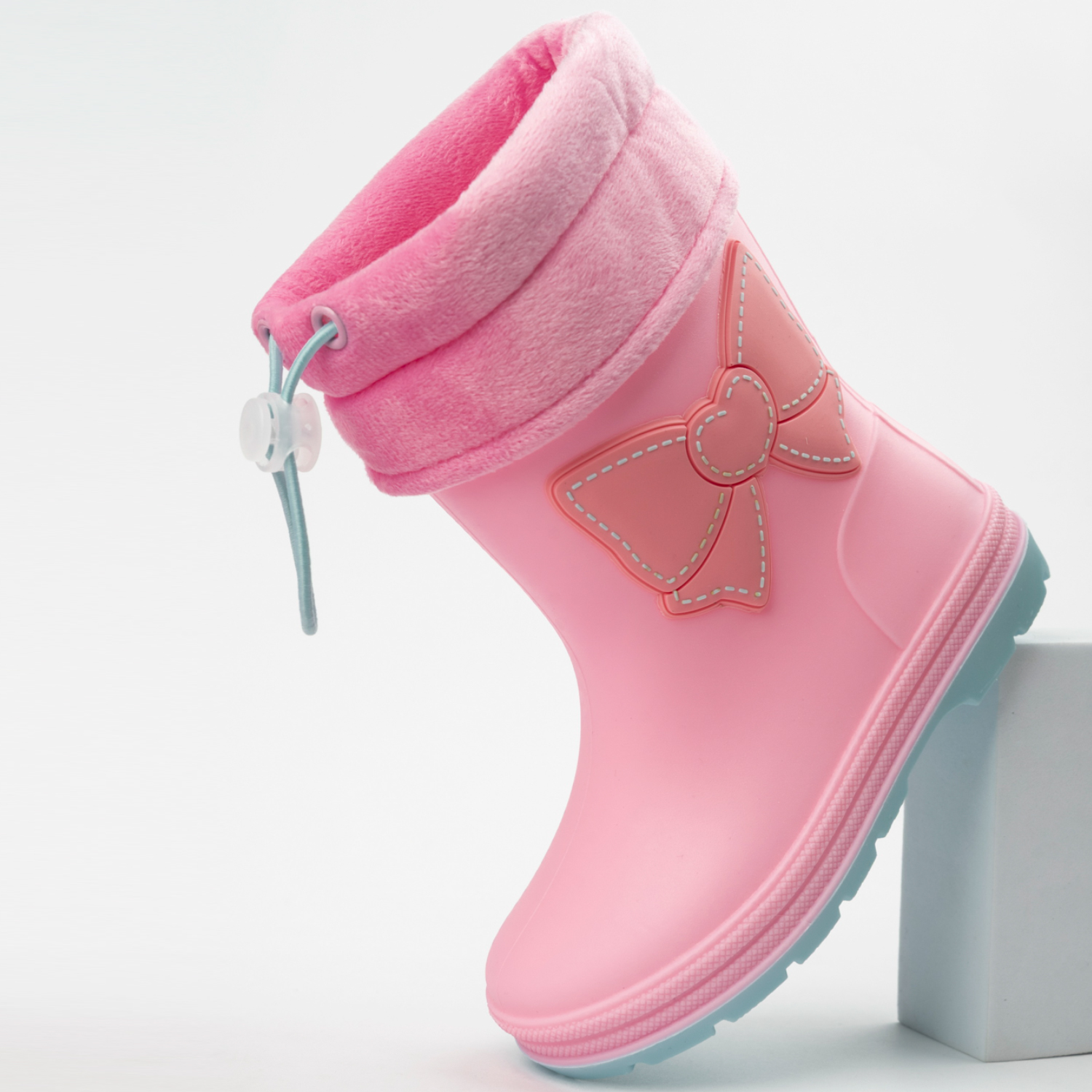 Сапоги резиновые TikkaGo 7B05_2025-05_pink-biruza - фото 7