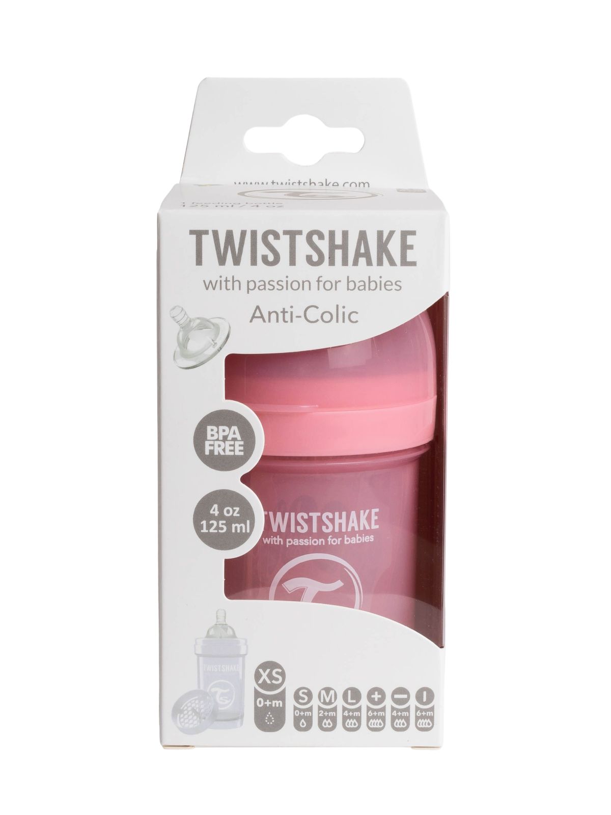 Бутылочка Twistshake Anti-Colic 125 мл 1 шт. - фото 8