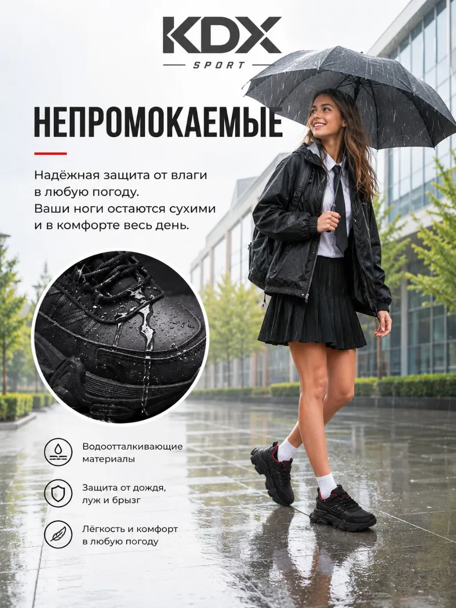 Кроссовки KDX XSM-01 black - фото 6