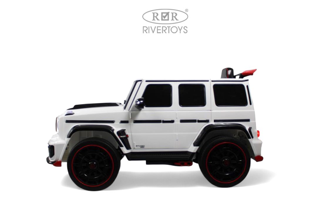 Электромобиль RIVERTOYS Mercedes Z777ZZ-WHITE С пультом ДУ - фото 9