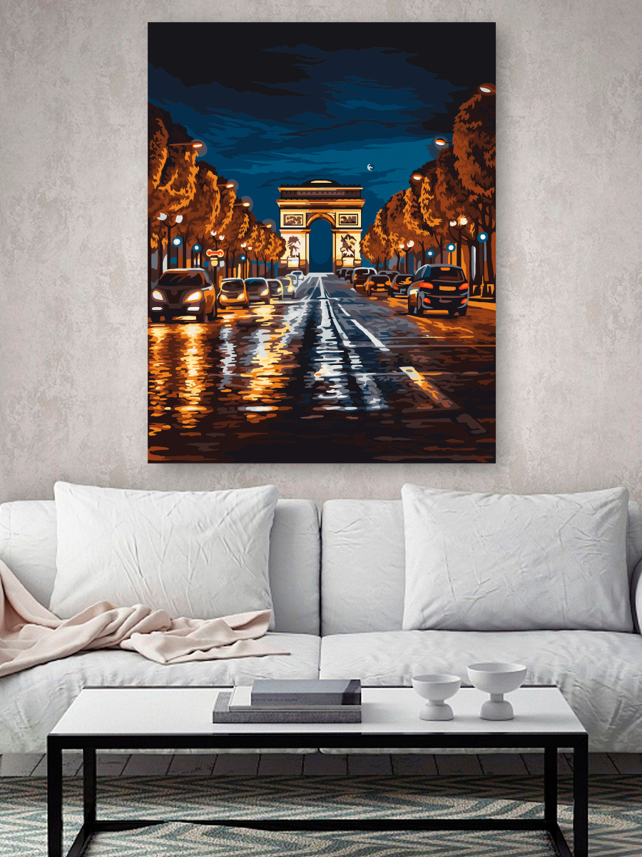 Картина по номерам Hobby Paint Елисейские Поля в ассортименте - фото 3