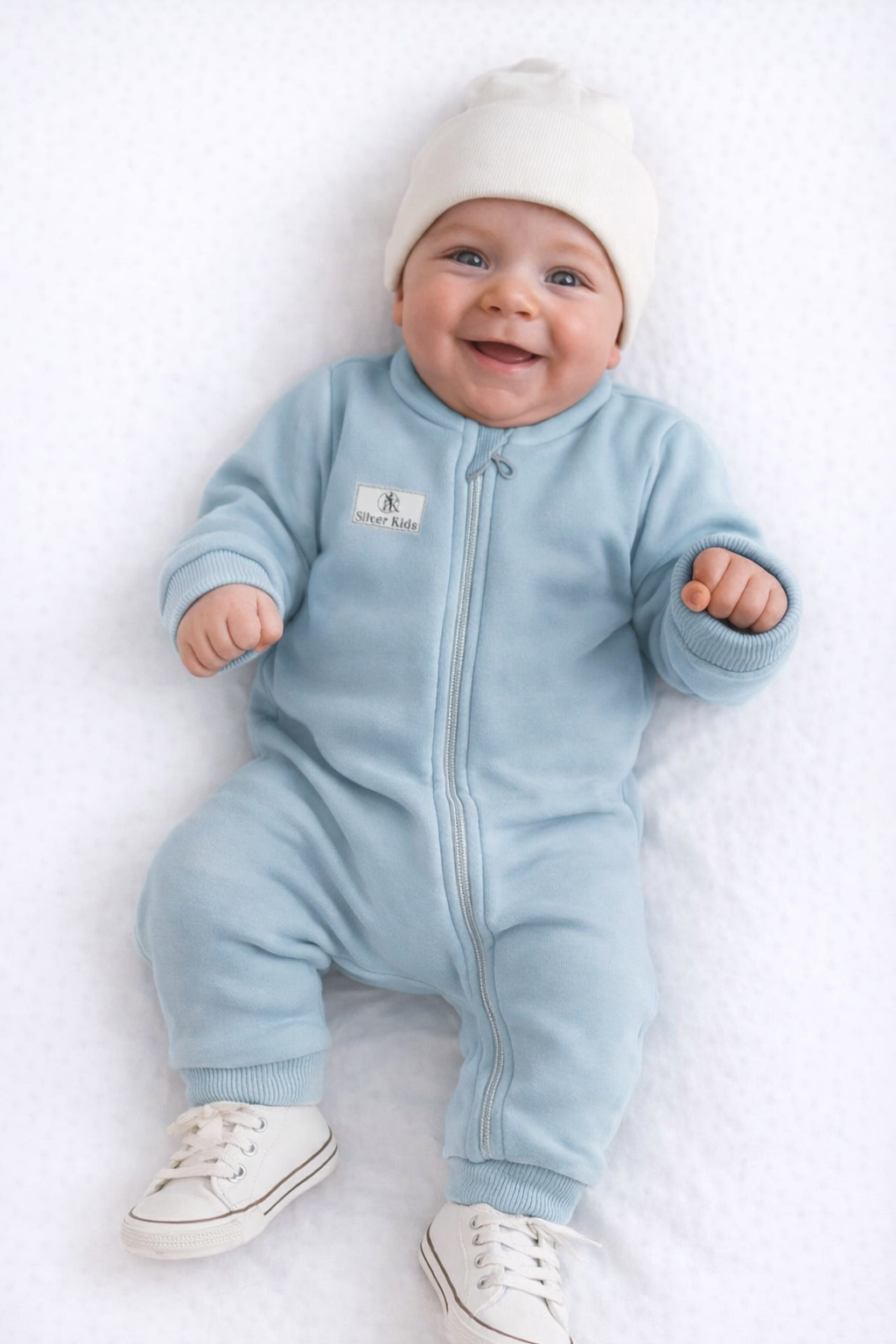 Комбинезон Супер Пупс мод14/т.серый - фото 1