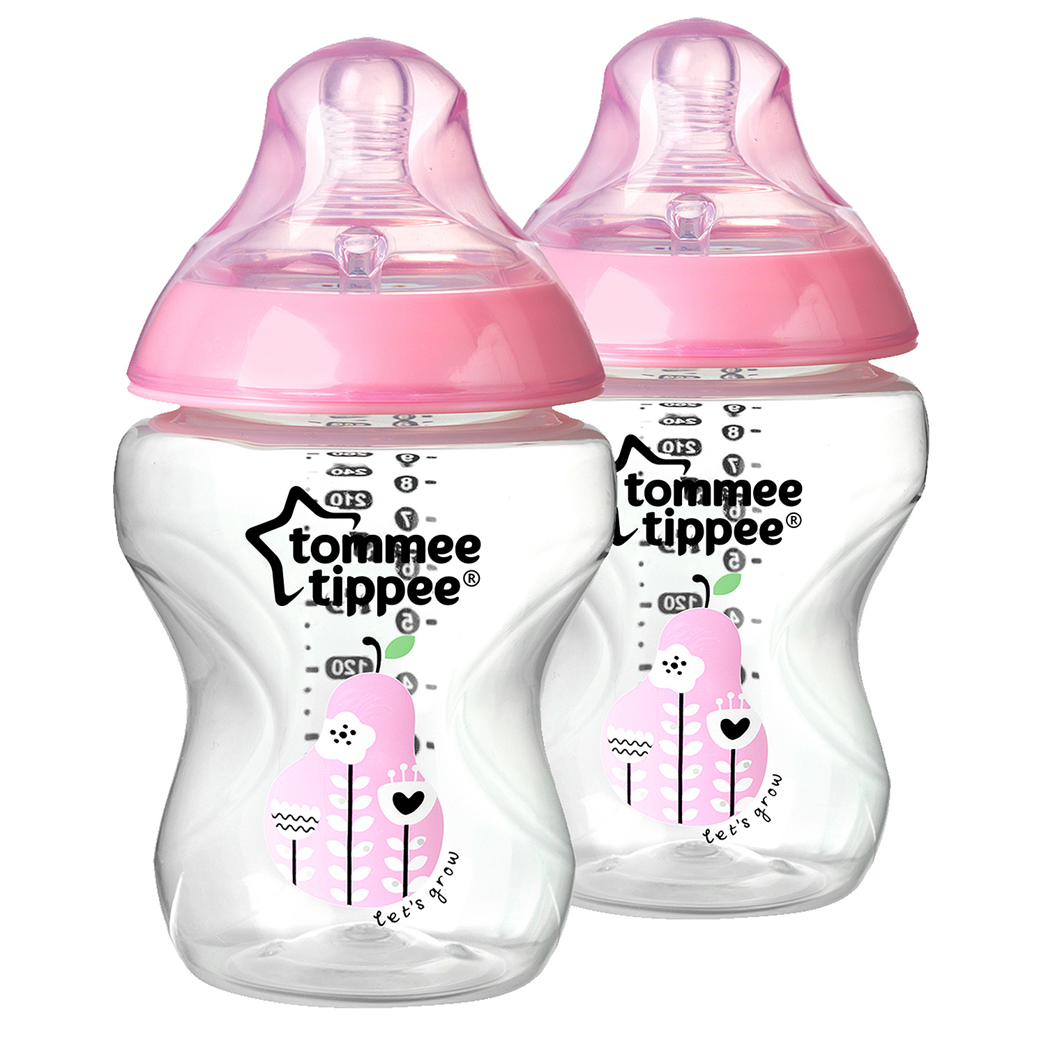 Бутылочка Tommee tippee 260 мл 2 шт. - фото 1