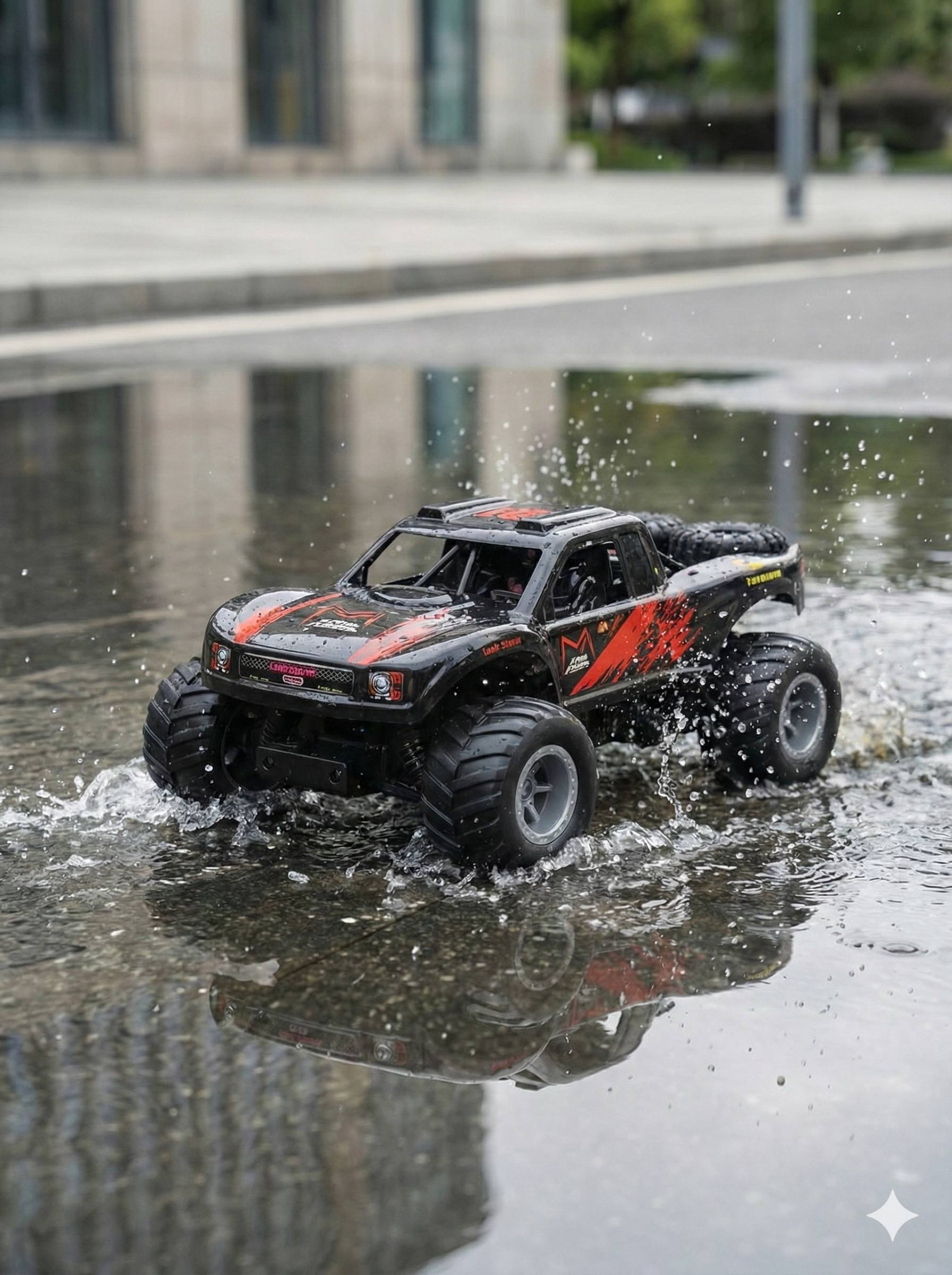 Автомобиль РУ MihokiToys Jeep Вездеход 4х4 - фото 17