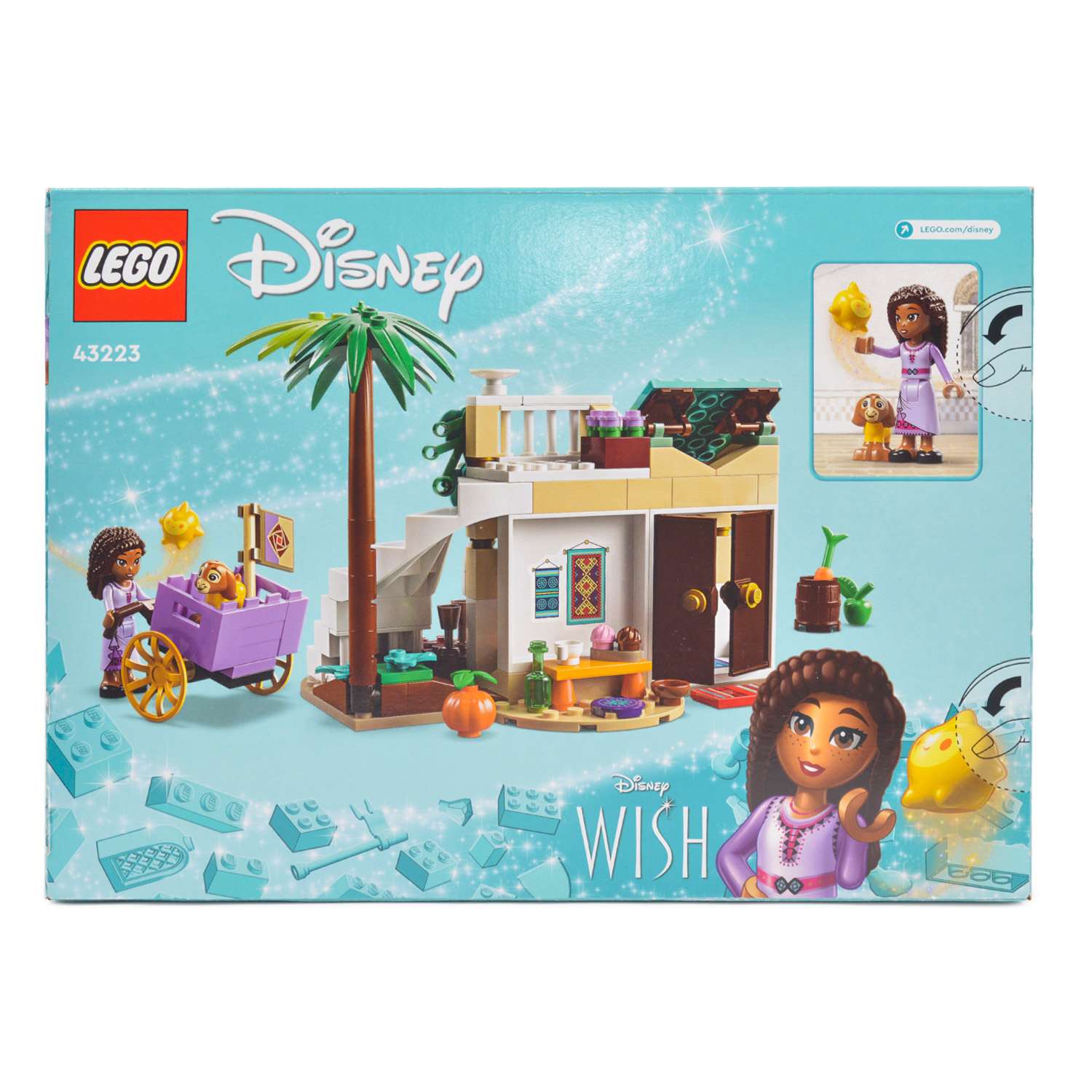 Конструктор LEGO Disney Princess Asha in the City of Rosas 154 дет. - фото 9