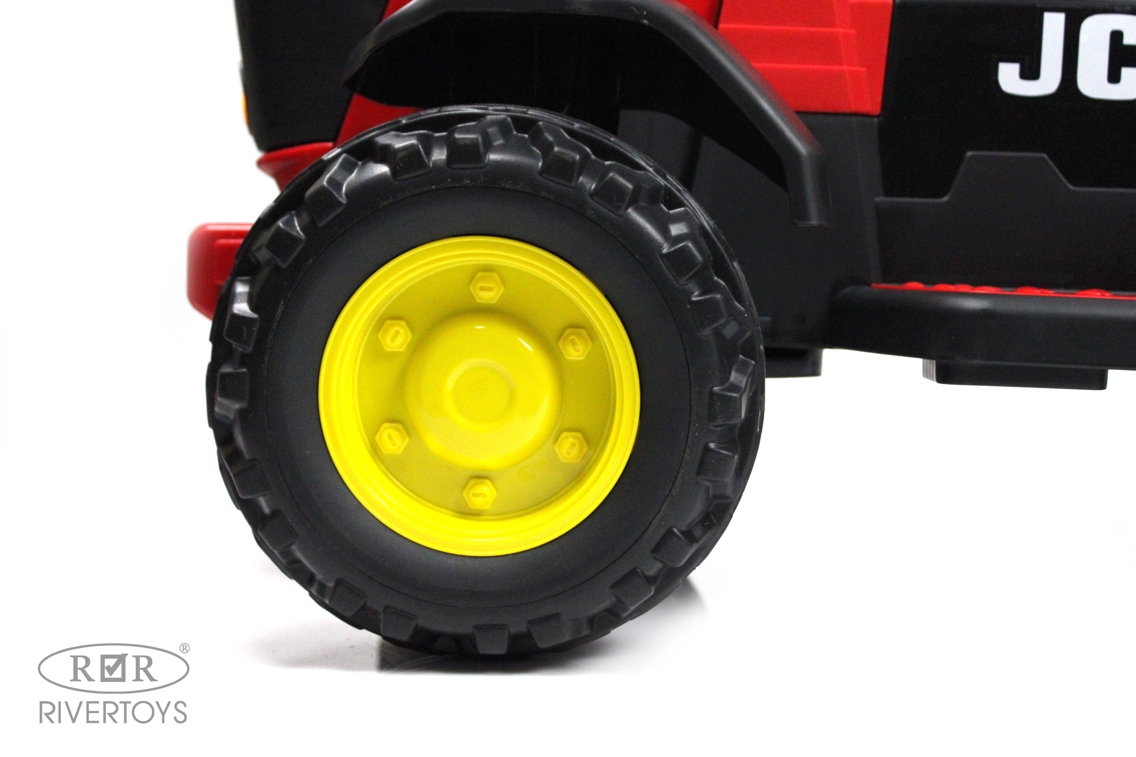 Электромобиль RIVERTOYS O555OO-RED С пультом ДУ - фото 12