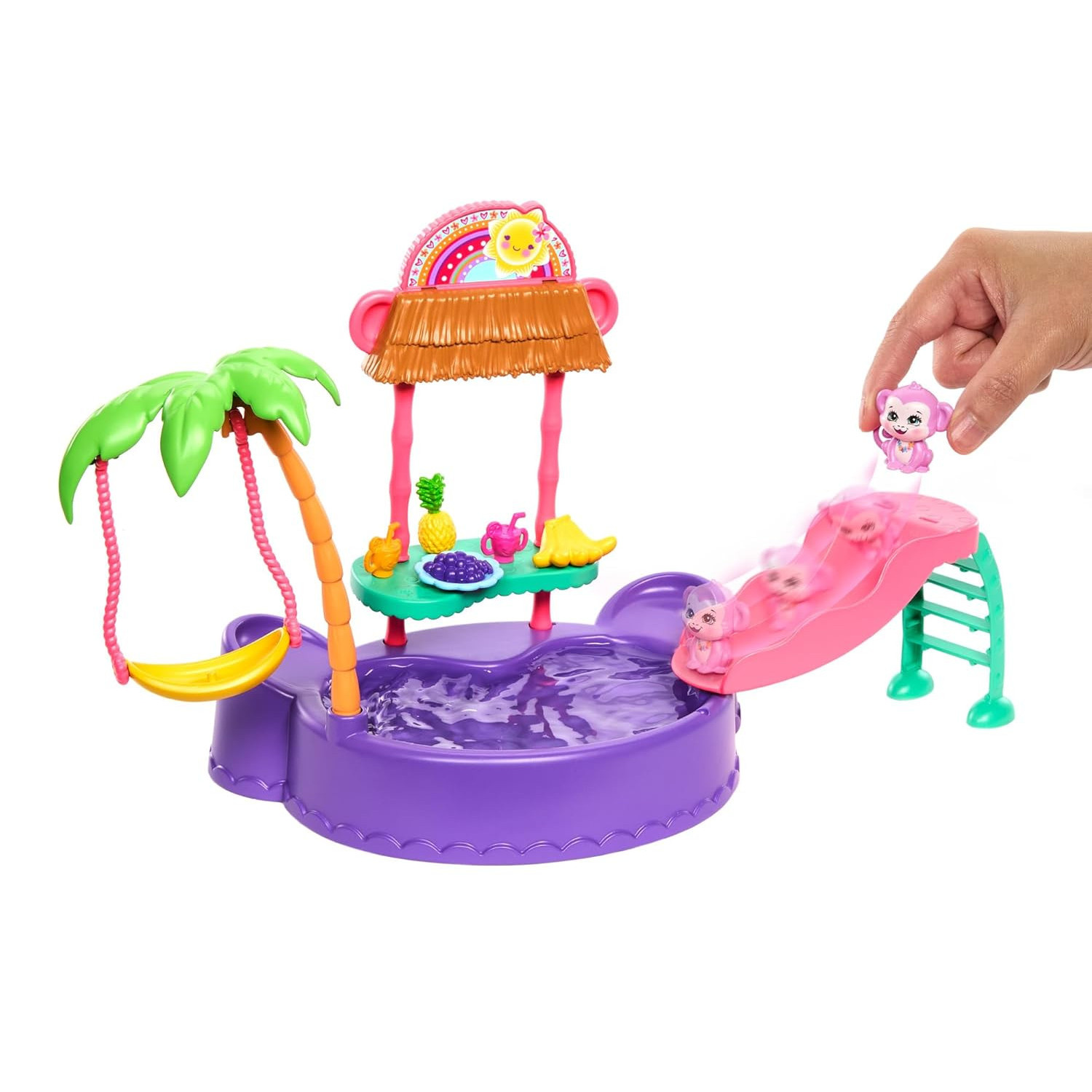 Кукла мини Enchantimals Тропический бассейн HTW73 - фото 2