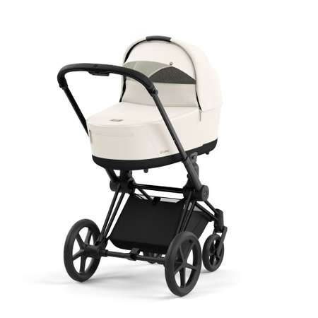 Коляска 2в1 Cybex Priam IV Matt Black белый