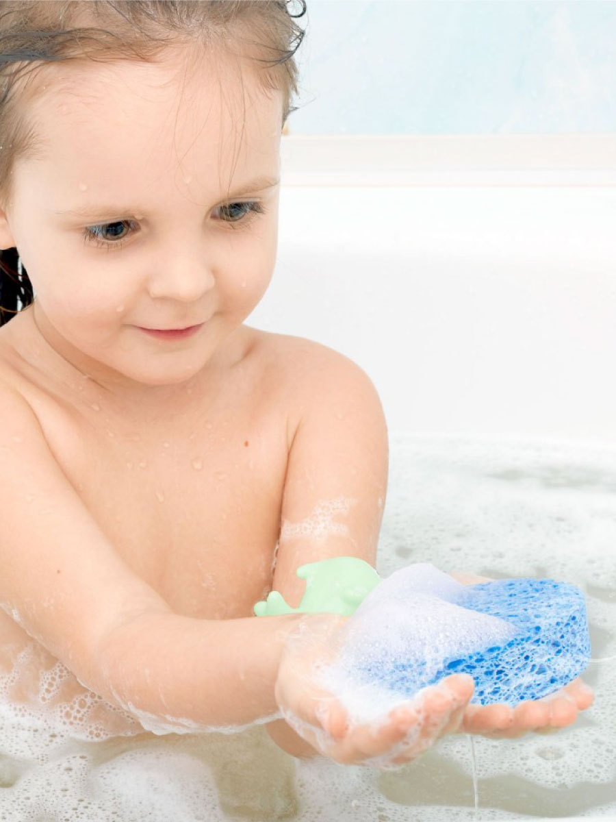 Губка OLANT BABY Голубая - фото 6