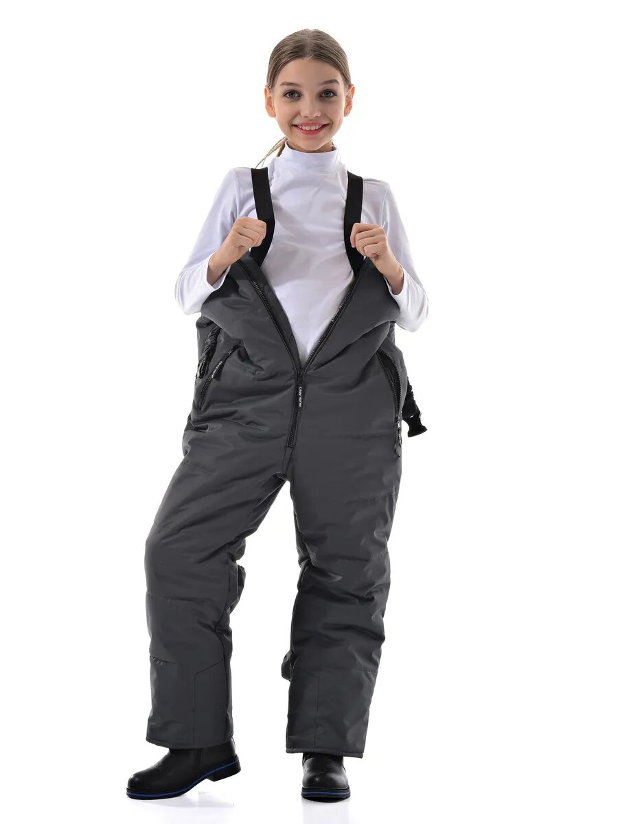 Комбинезон Rusland мз-комбинезон-31-22-глория-т.серый 116-140 - фото 2