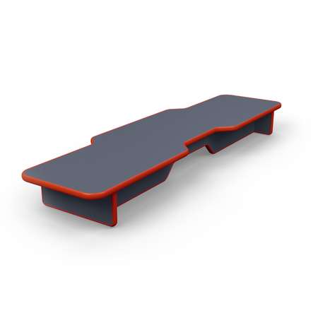 Подставка настольная VMMGAME для монитора и акустической системы VMMGAME BASE 120 DARK RED