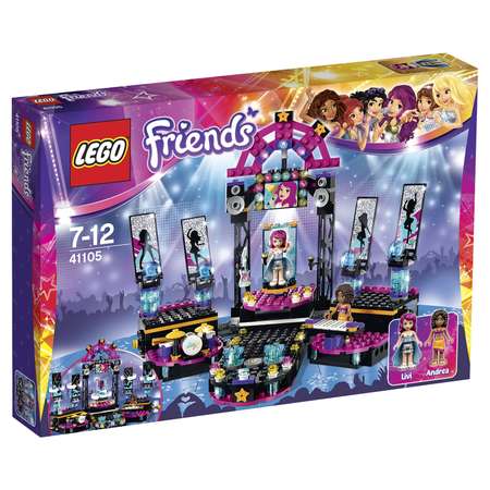 Конструктор LEGO Friends Поп звезда: сцена блочный