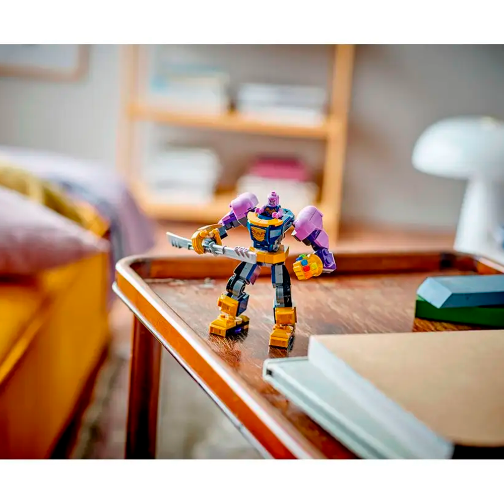 Конструктор LEGO Marvel Super Heroes Броня меха Таноса 113 дет. - фото 7