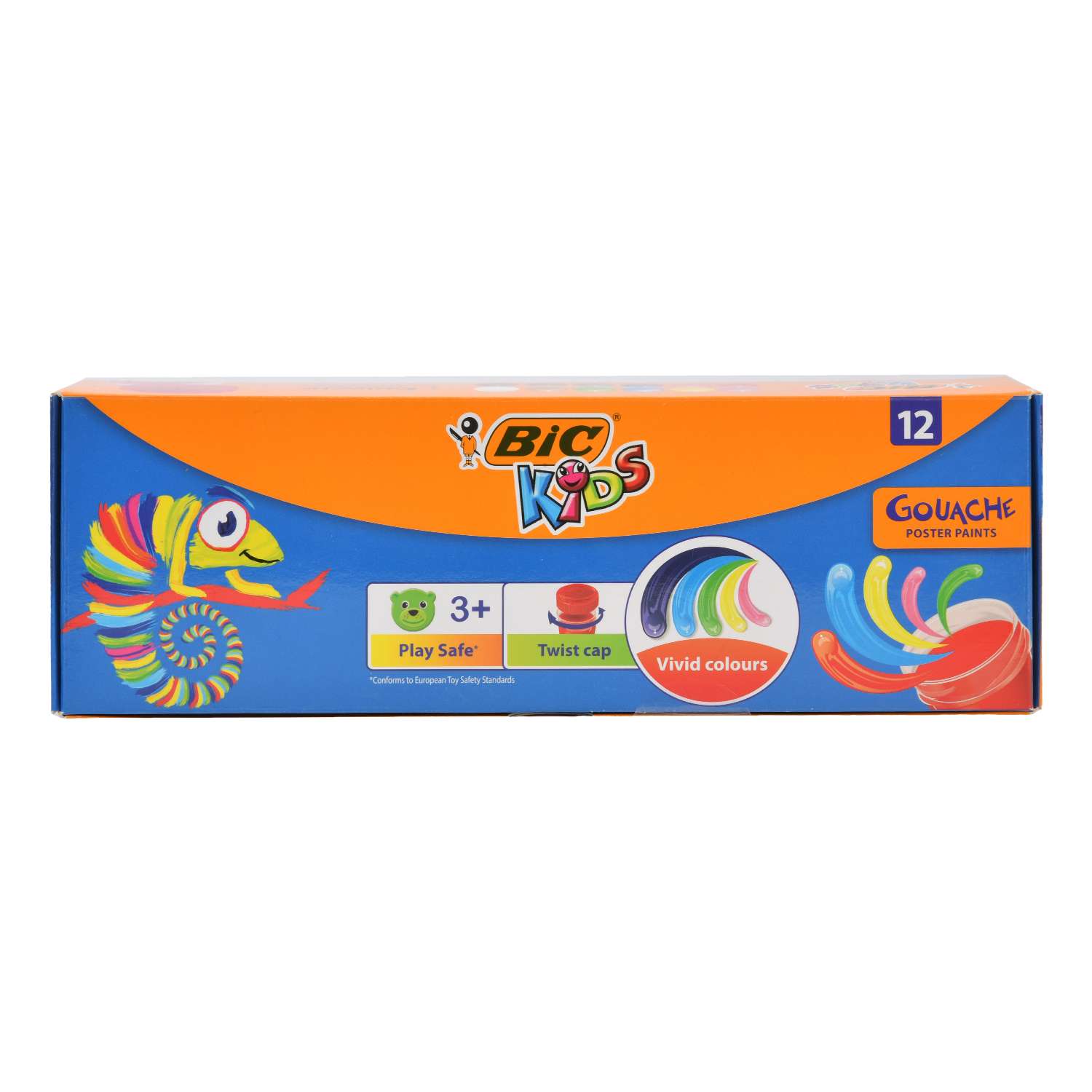 Краски гуашь BIC 12 цв. - фото 6
