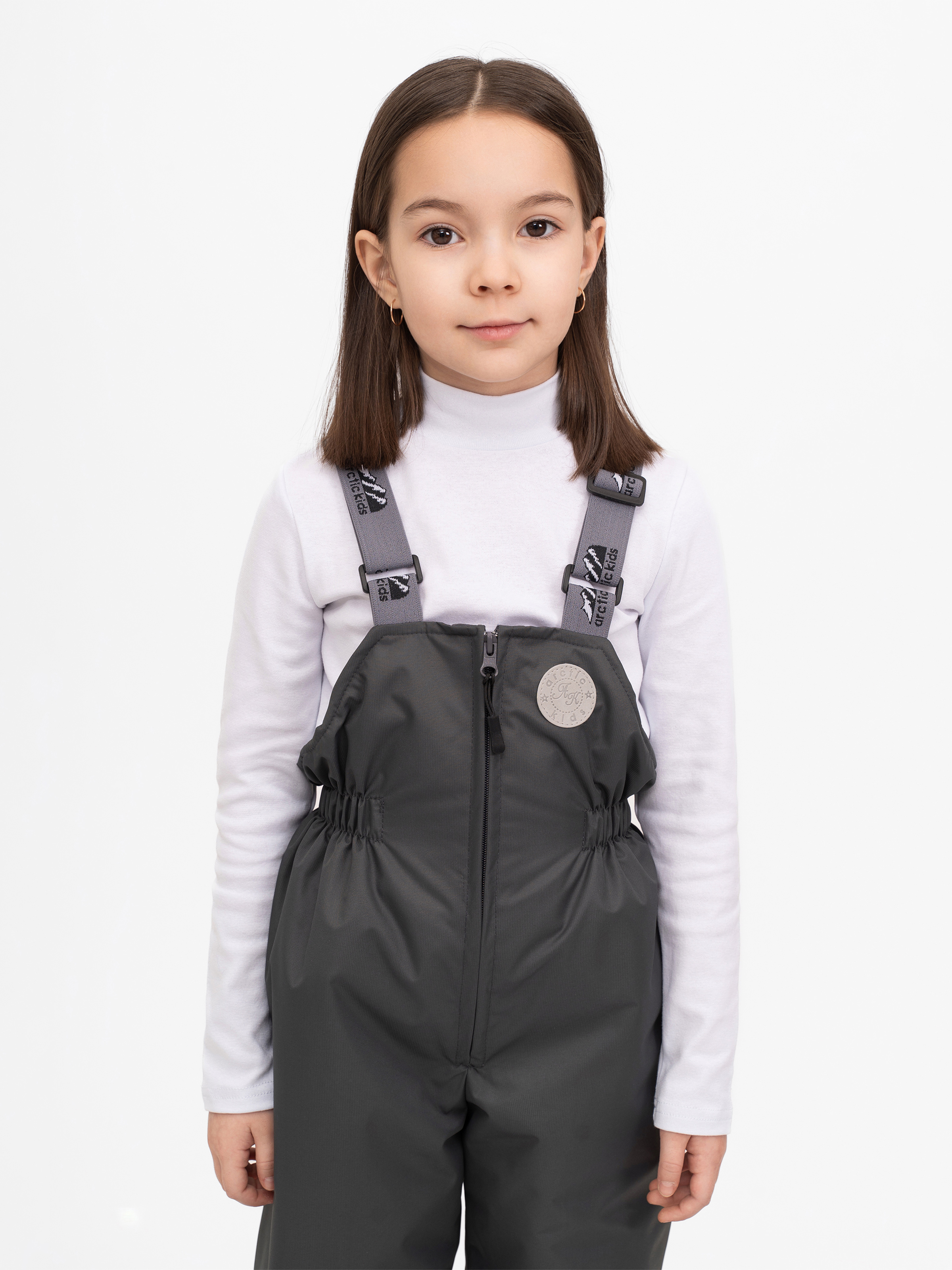 Полукомбинезон Arctic kids 60-013 серый - фото 23