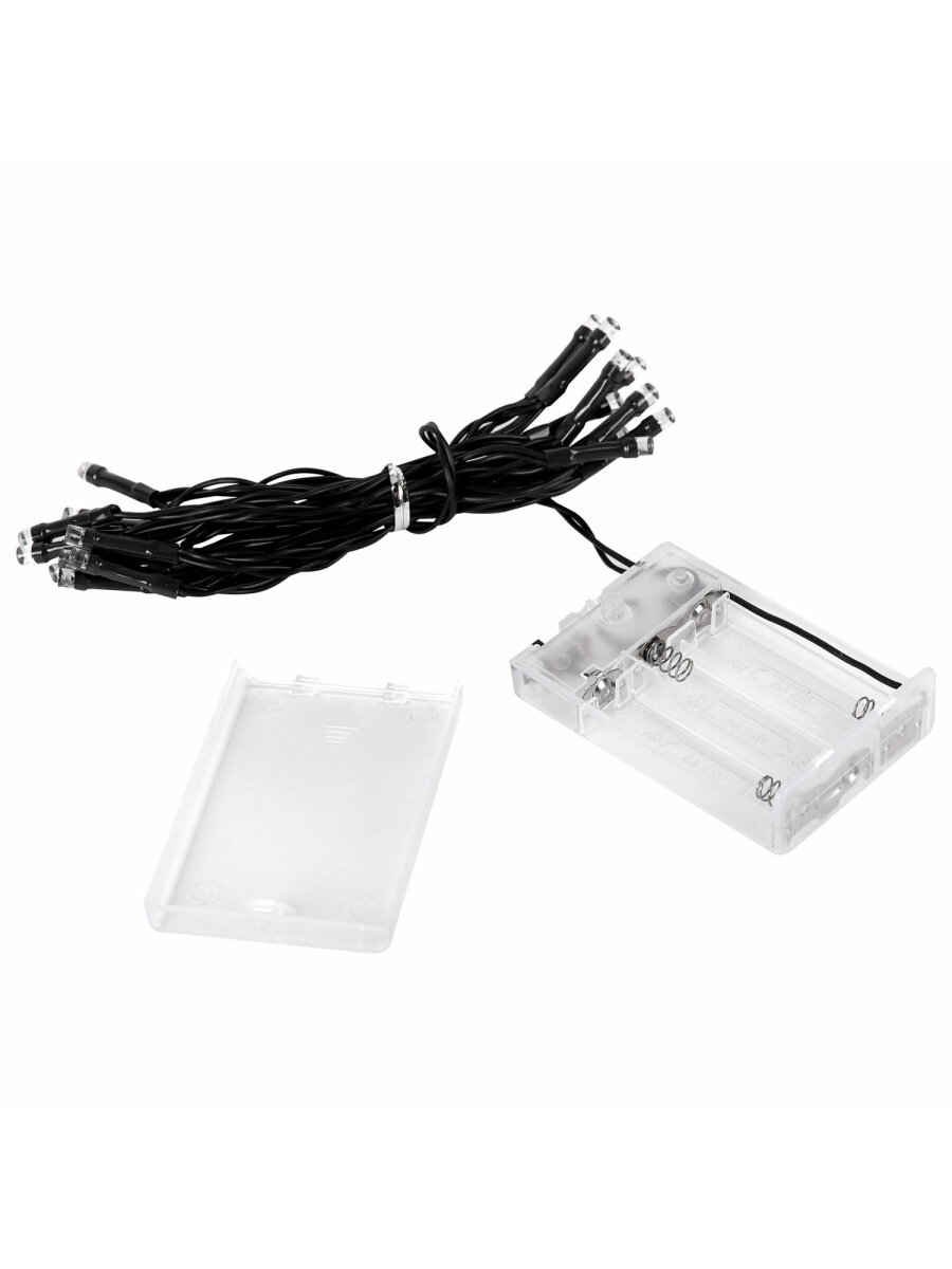 Новогодняя елка Золотая сказка искусственная декоративная 50 см зеленая с гирляндой и игрушками - фото 13