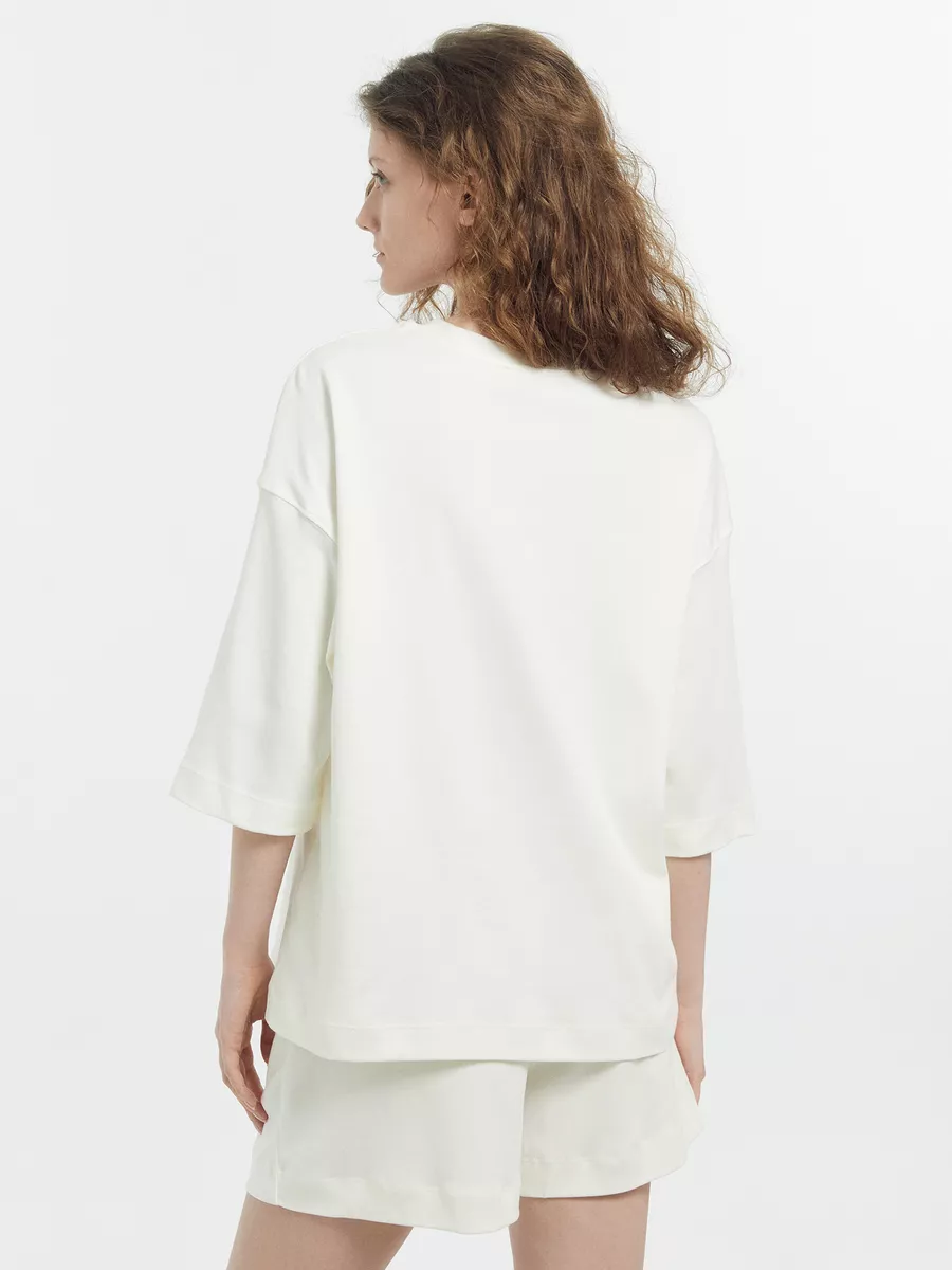 Пижама Mark Formelle (Марк Формэль) 592526/св.молочный +печать - фото 8