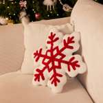 Подушка декоративная ё Снежинка