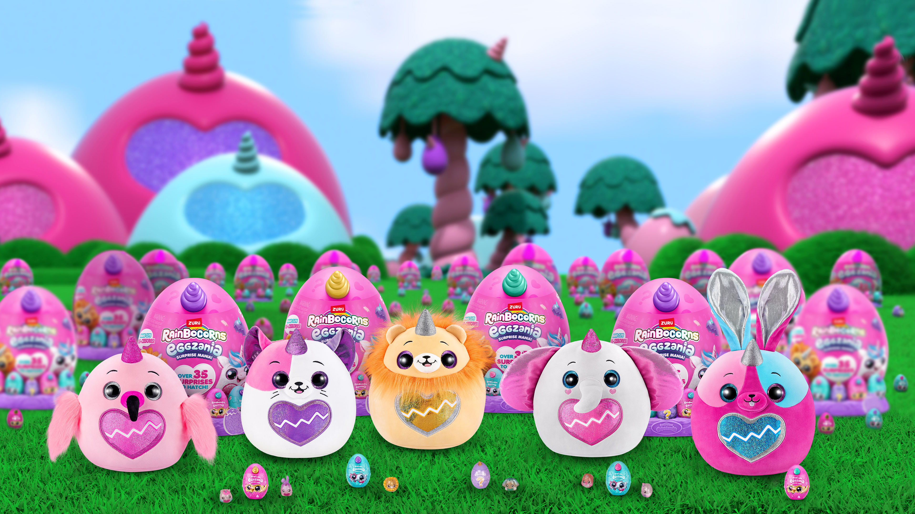 Игровой набор Zuru Rainbocorns Eggzania в ассортименте - фото 17