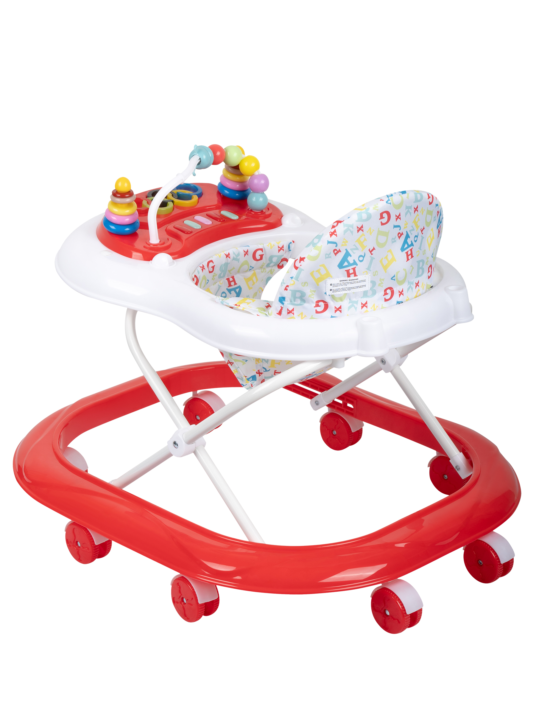 Ходунки Indigo Abc красный - фото 9