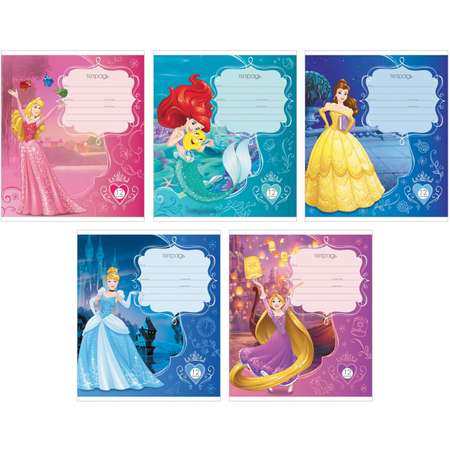 Тетрадь Disney линейка 12 лист. в ассортименте
