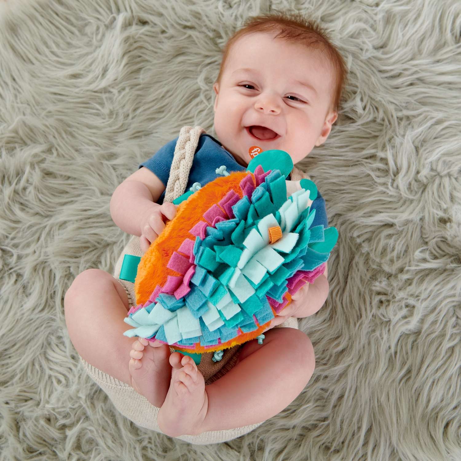 Игрушка тактильная Fisher Price Ежик HBP42 - фото 11