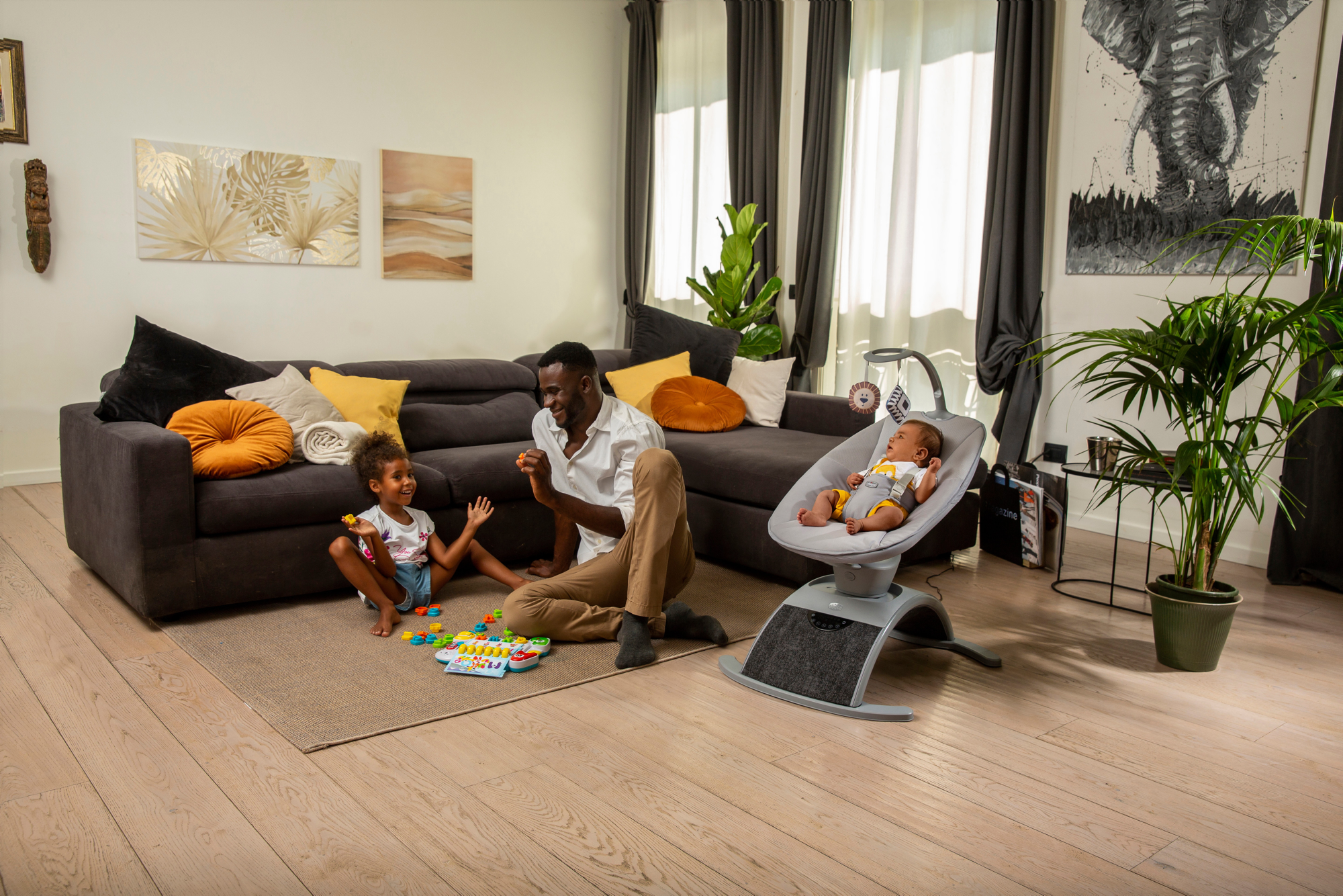 Шезлонг Chicco Сomfy Wave Silverspring - фото 20