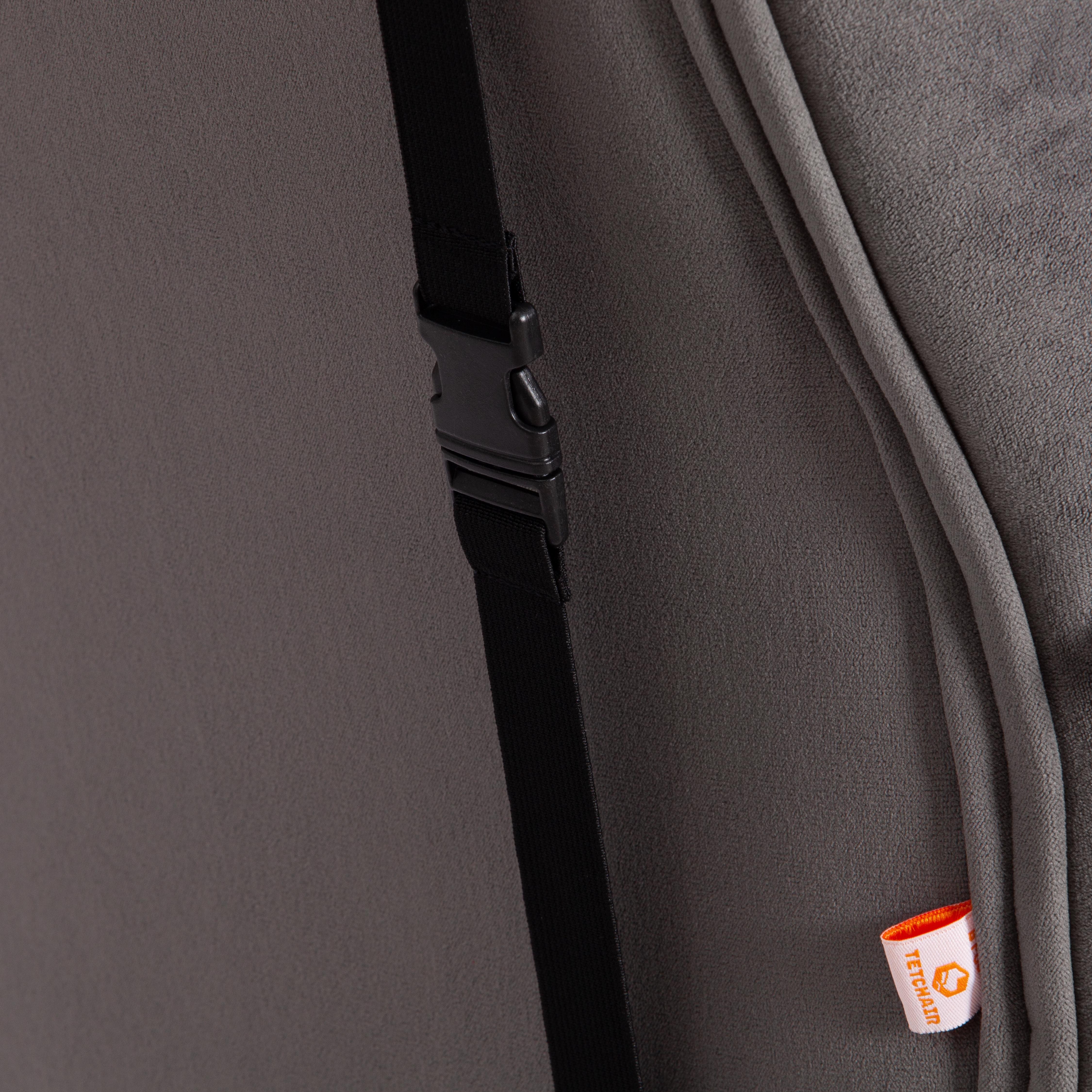 Компьютерное кресло TETCHAIR DRIVER, флок/ткань, серый - фото 23