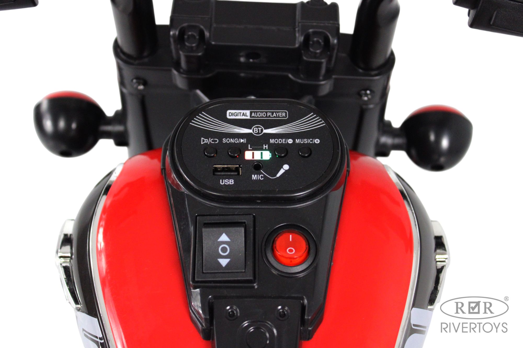 Электромобиль RIVERTOYS G500GG-RED - фото 8