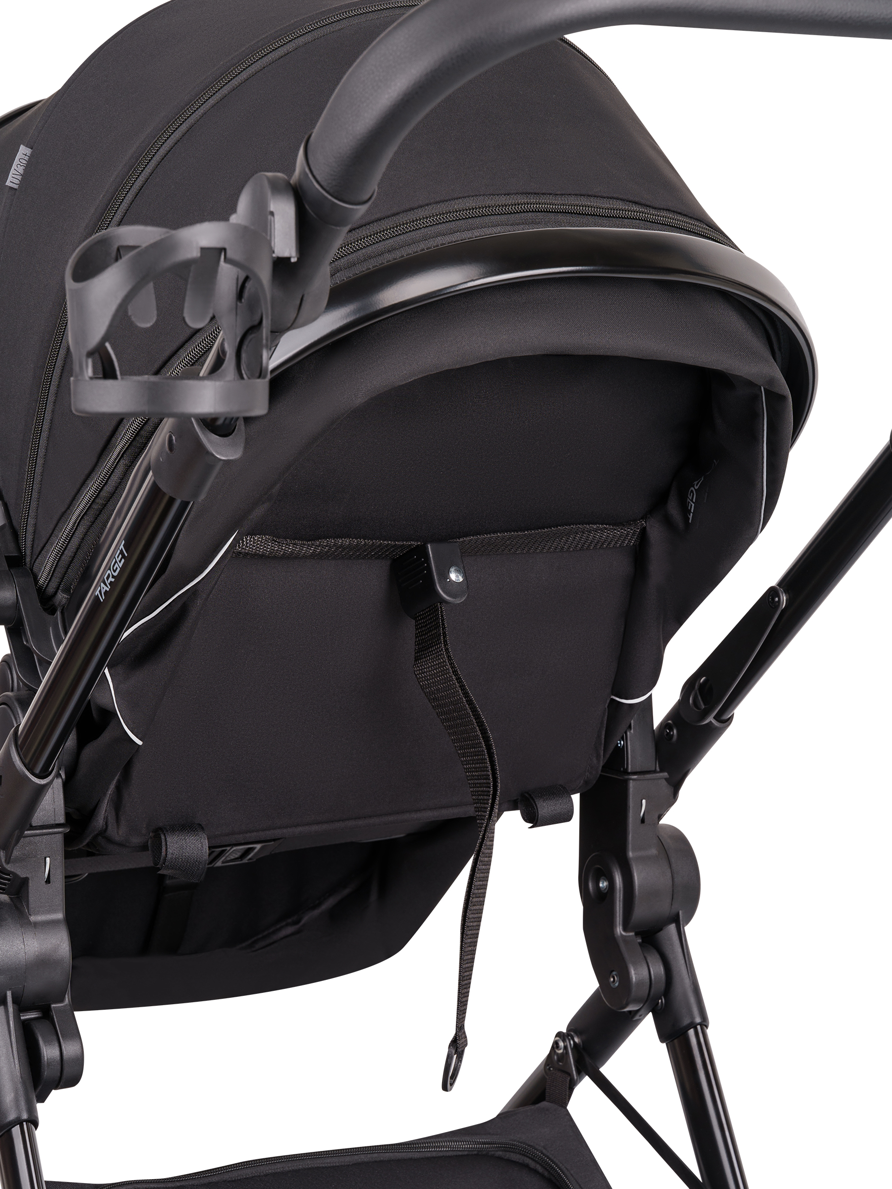 Коляска трансформер Indigo Target 3в1 черный - фото 33