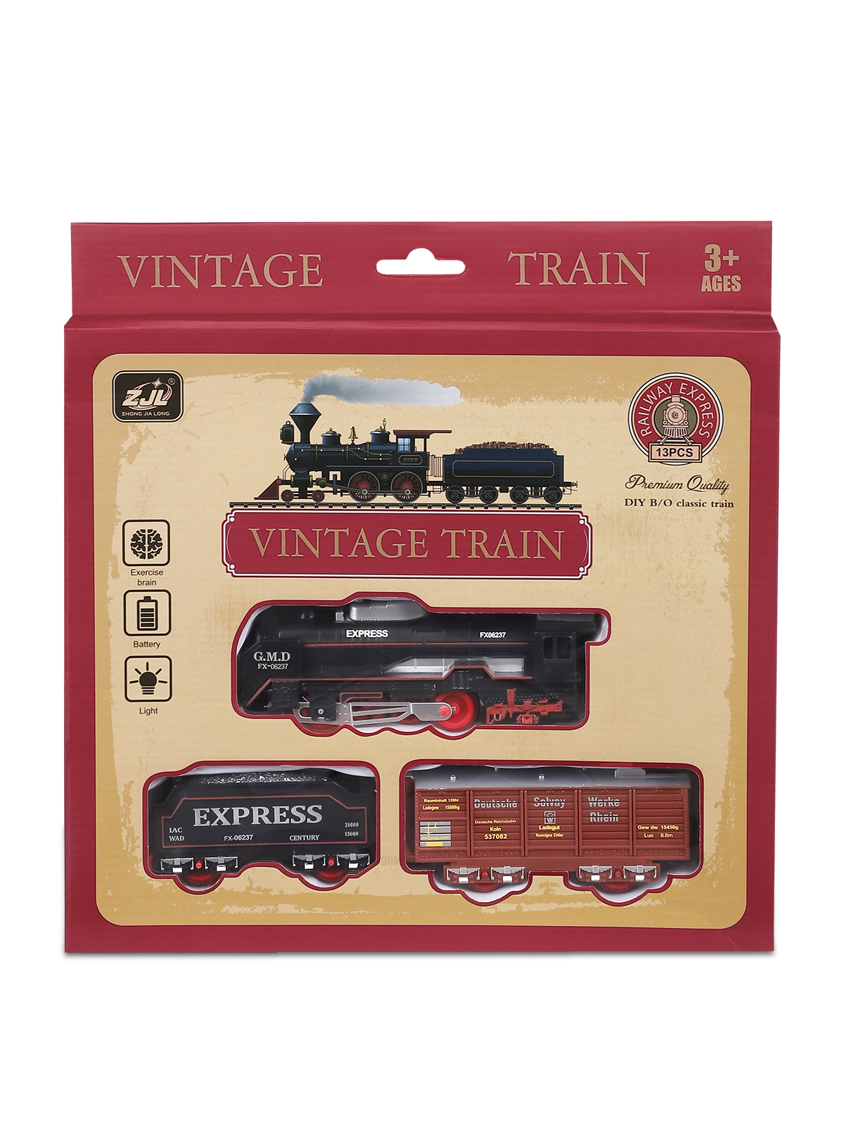 Набор железнодорожный Компания Друзей 213 см JB0405171 - фото 14