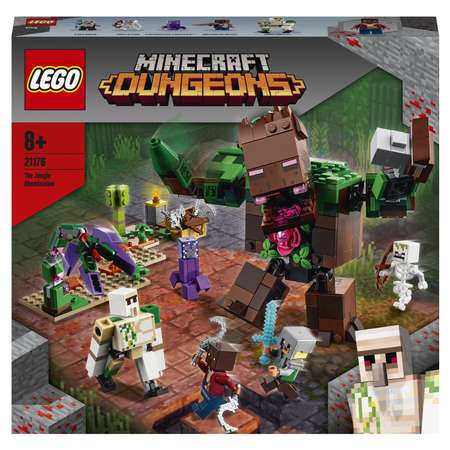 Конструктор LEGO Minecraft Мерзость из джунглей блочный