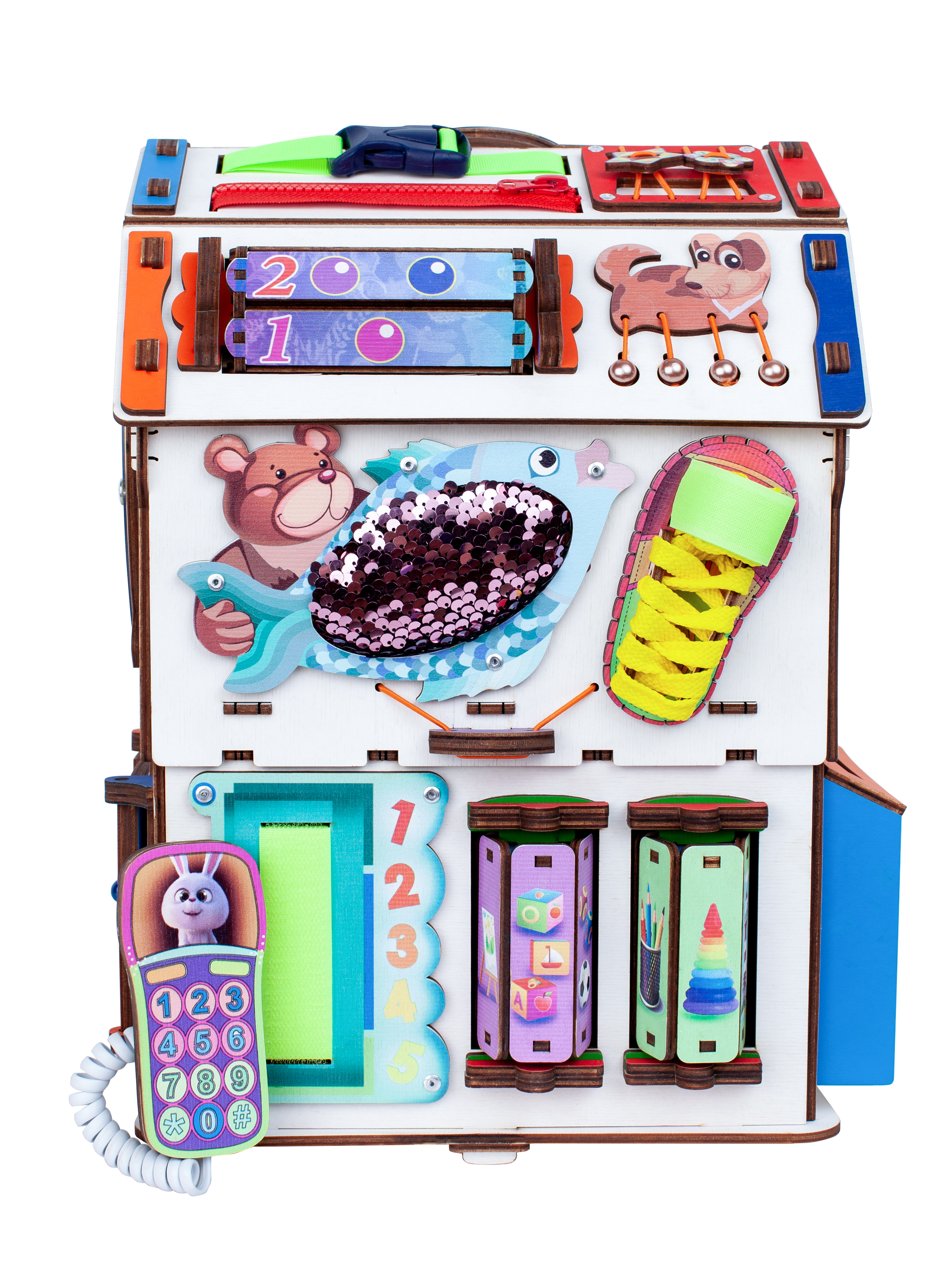 Игрушка Jolly Kids бизиборд - фото 5