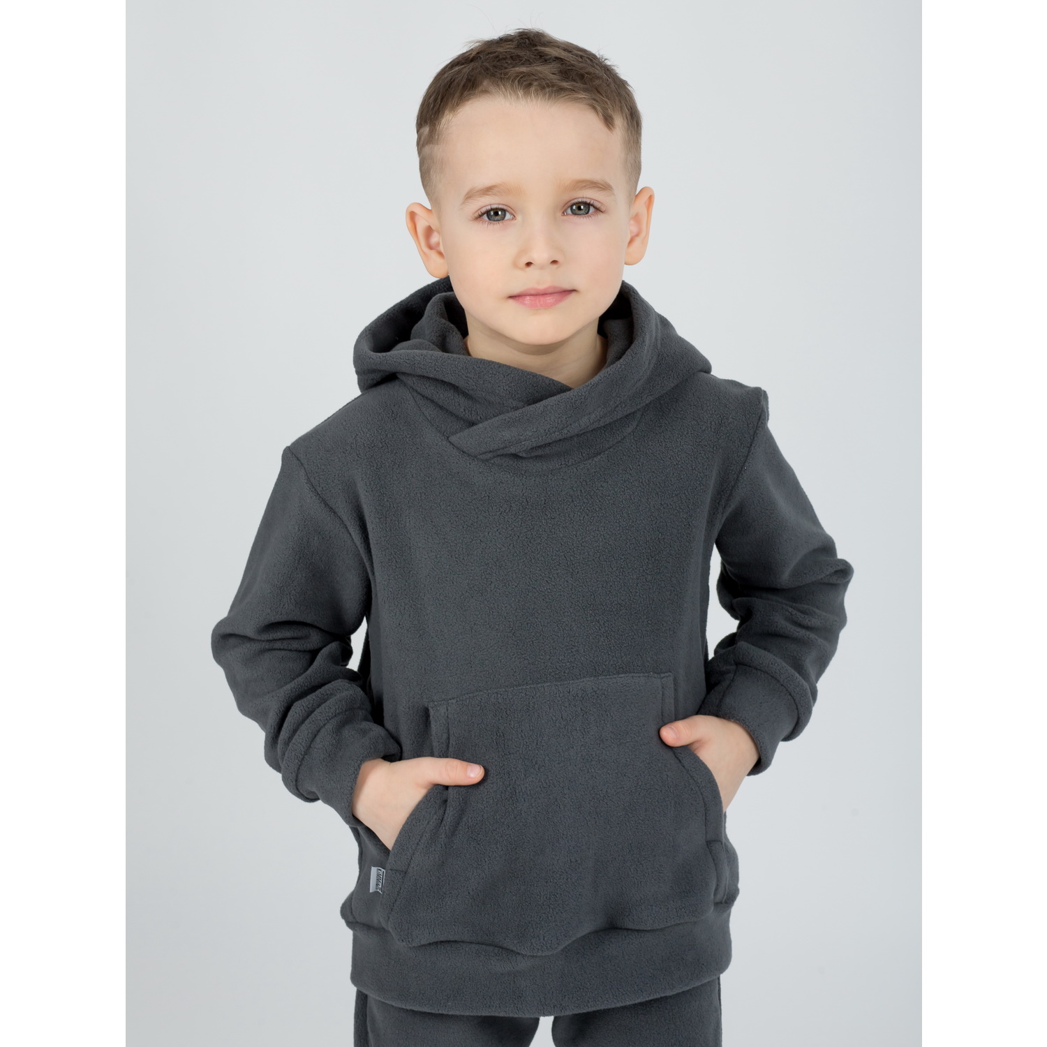 Спортивный костюм KiMMi co К-14087043г(ш) антрацит - фото 11