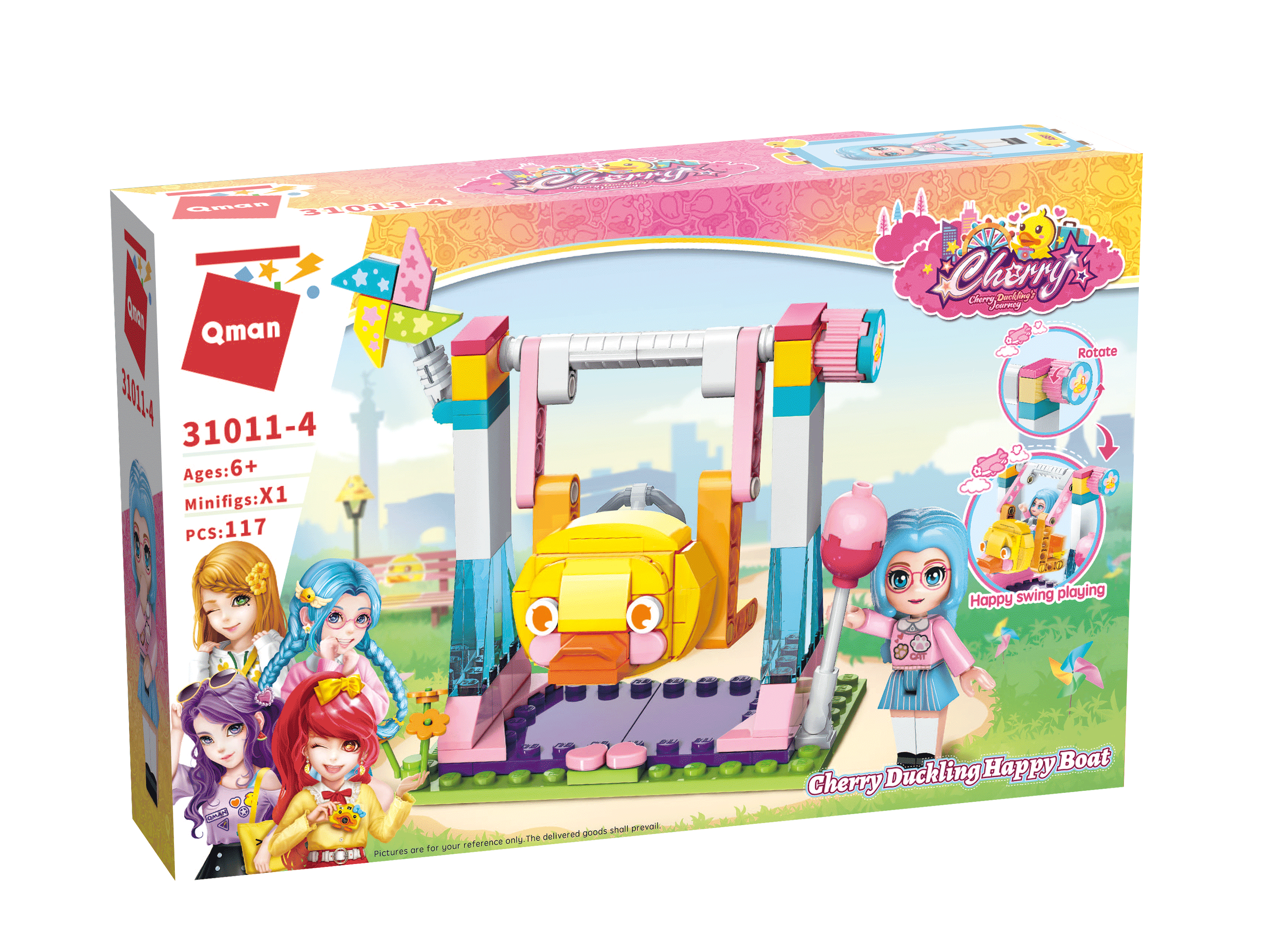 Конструктор QMAN 109 дет. в ассортименте - фото 9