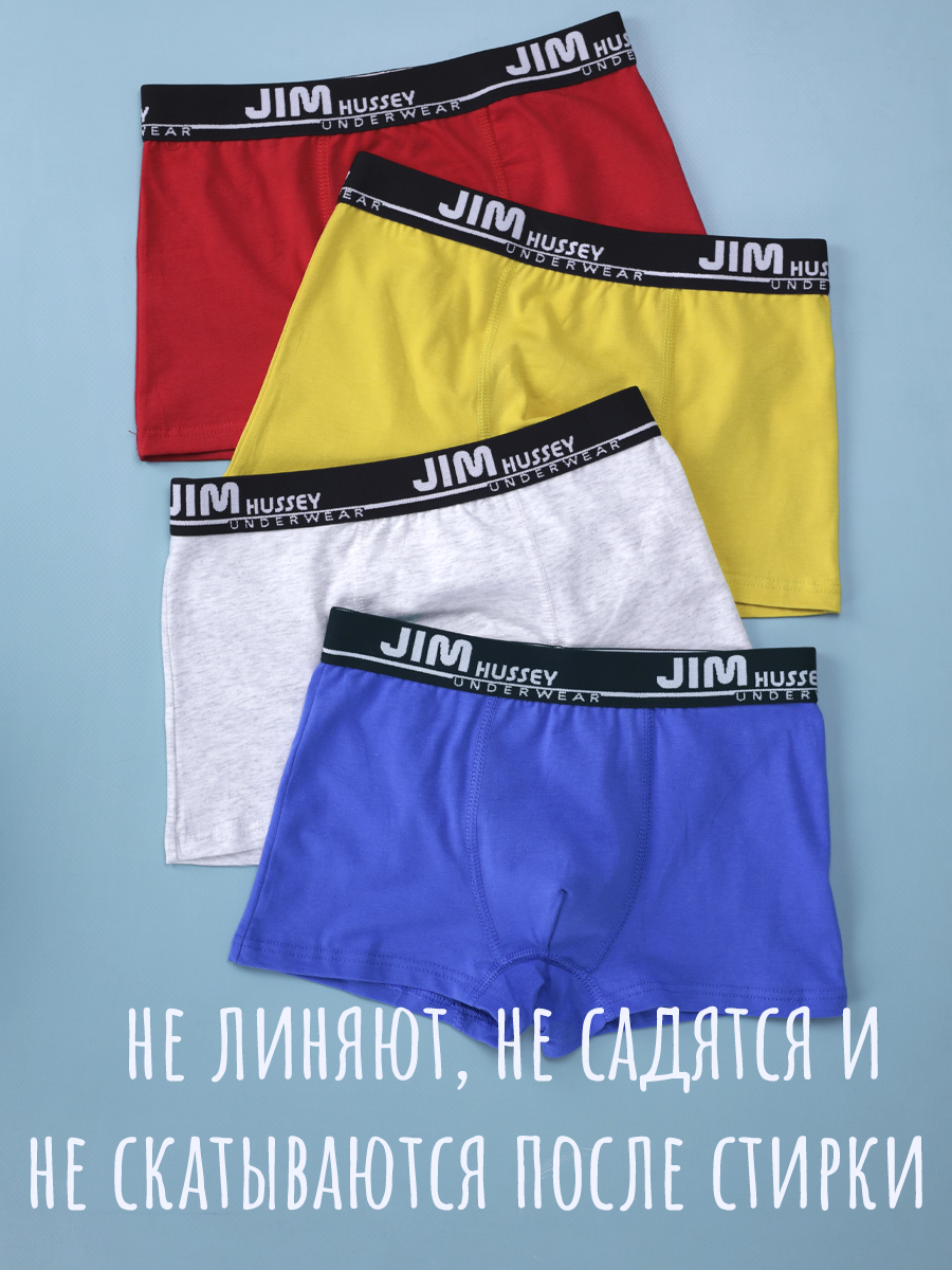 Трусы 4 шт Jim Hussey 30041 - фото 6
